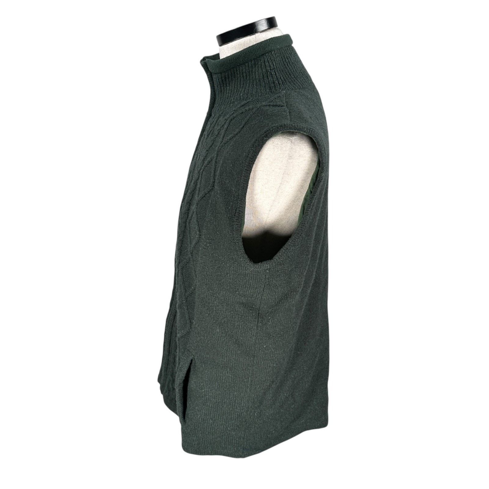 Carraig Donn Carraig Donn Sweater Vest Men’s Large Green Full Zip Wool Size US L / EU 52-54 / 3 - 5 Thumbnail