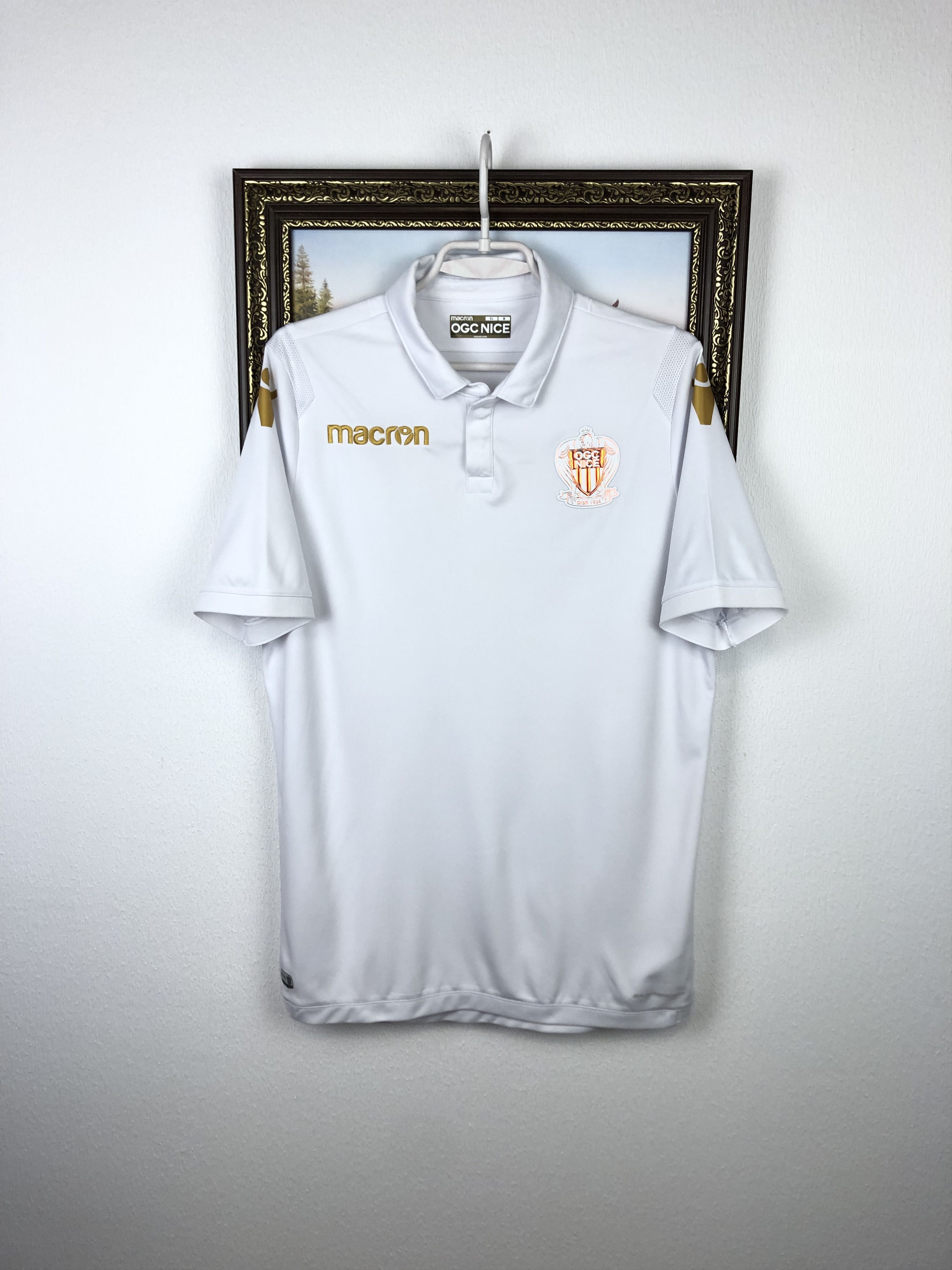 Other OGC Nice 2018 Macron Football Shirt Soccer Jersey Trikot Size US M / EU 48-50 / 2 - 1 Thumbnail
