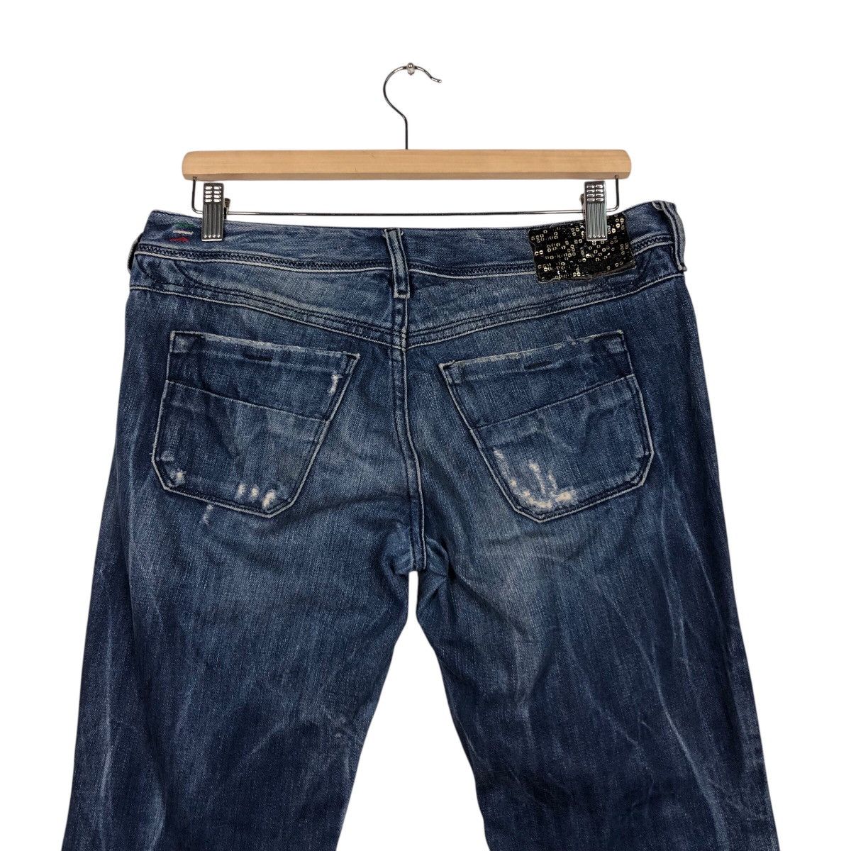 Diesel 📌Vintage Denim Jeans Diesel Parachute Bondage Biker Style Size US 32 / EU 48 - 11 Thumbnail