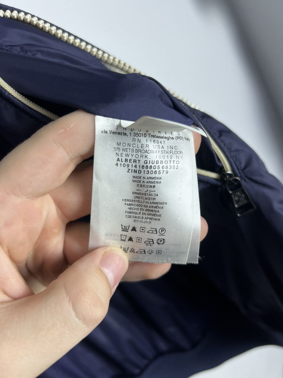 Moncler Moncler Nylon Jacket Size US L / EU 52-54 / 3 - 9 Thumbnail