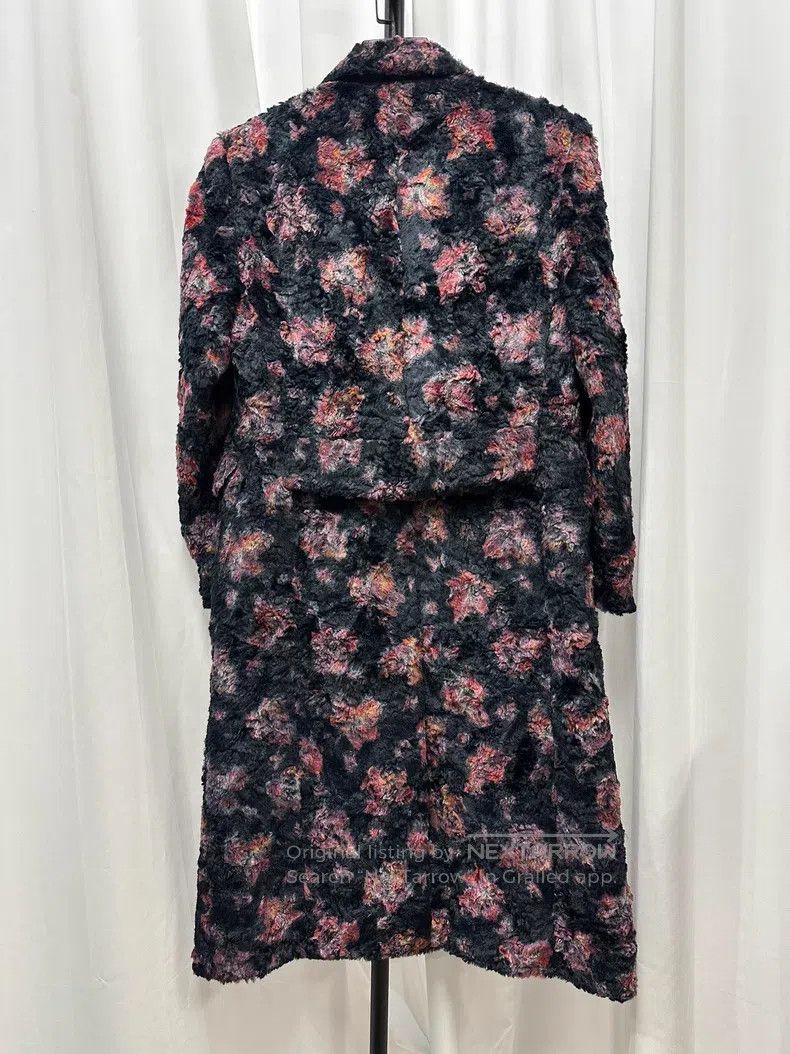 Junya Watanabe Junya Watanabe Faux Fur Coat with Damaged Effect Size US XS / EU 42 / 0 - 5 Thumbnail