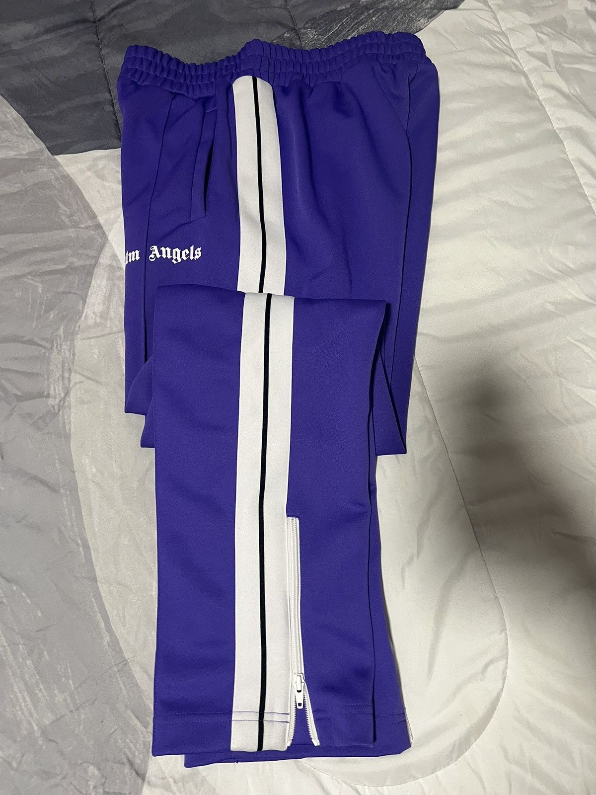 Palm Angels Purple Classic Track Pants Size US 34 / EU 50 - 5 Thumbnail