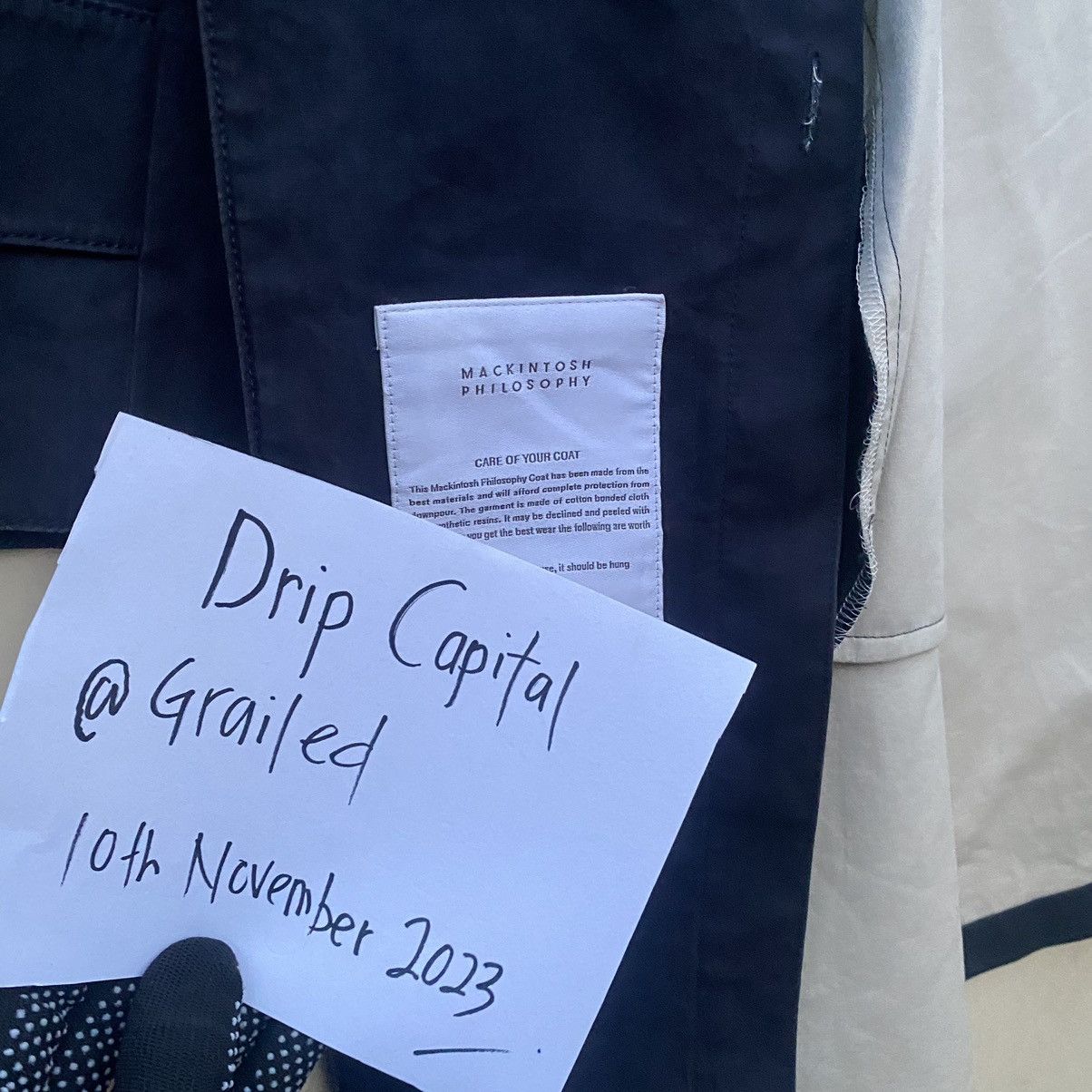 Designer × Mackintosh Mackintosh Philosophy Trench/Rain Coat Parka Size US M / EU 48-50 / 2 - 10 Thumbnail