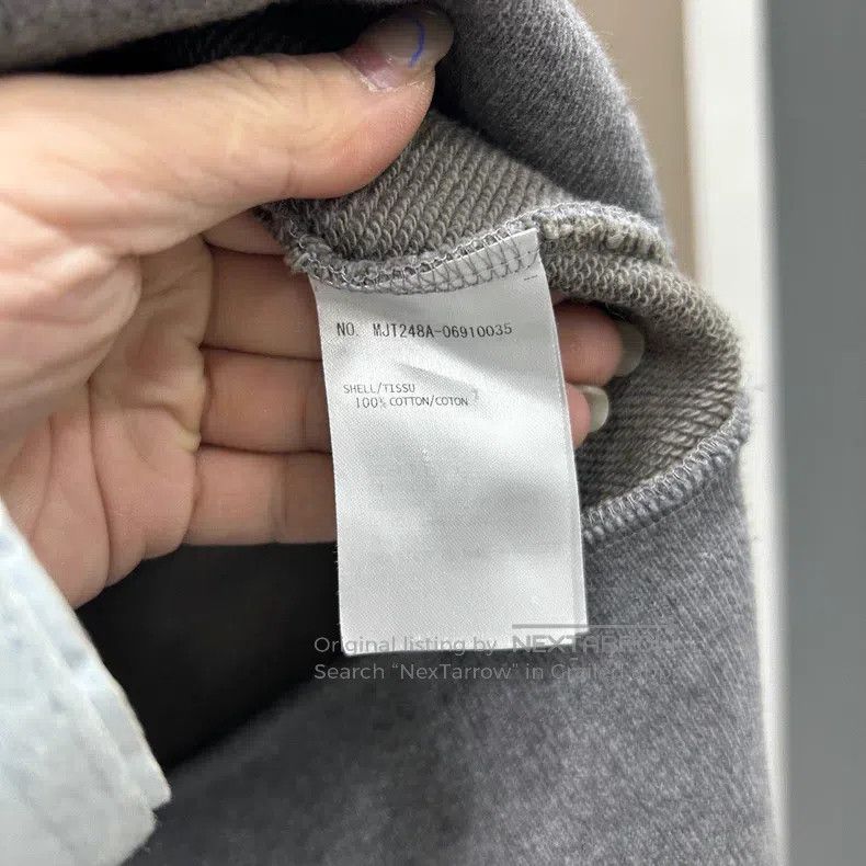 Thom Browne Thom Browne Gray Four Stripe Sweatshirt Size US L / EU 52-54 / 3 - 5 Thumbnail