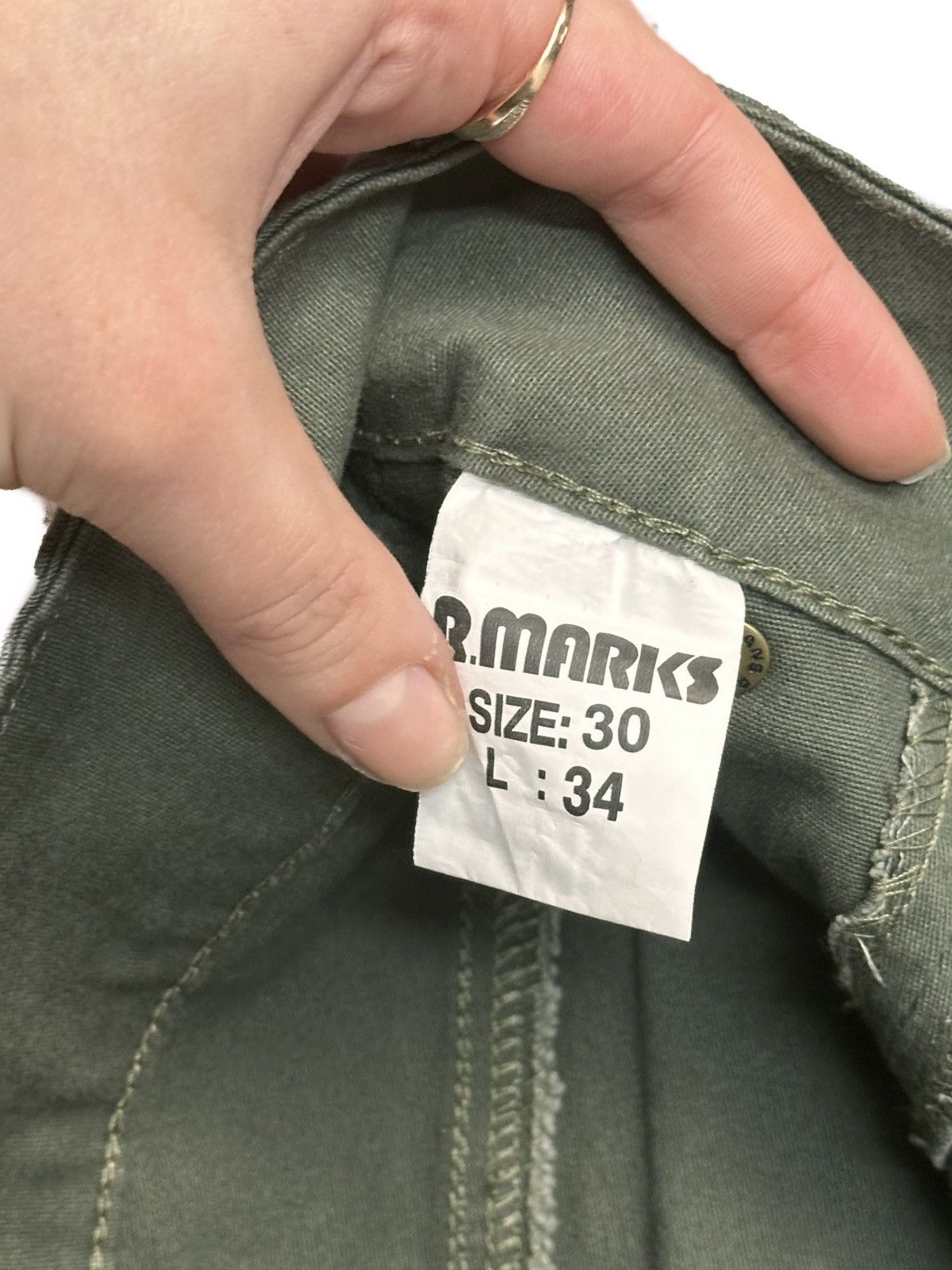 20471120 LGB Baggy GOA Flare Military Style Cargo Pants Tornado Mart Size US 32 / EU 48 - 10 Thumbnail