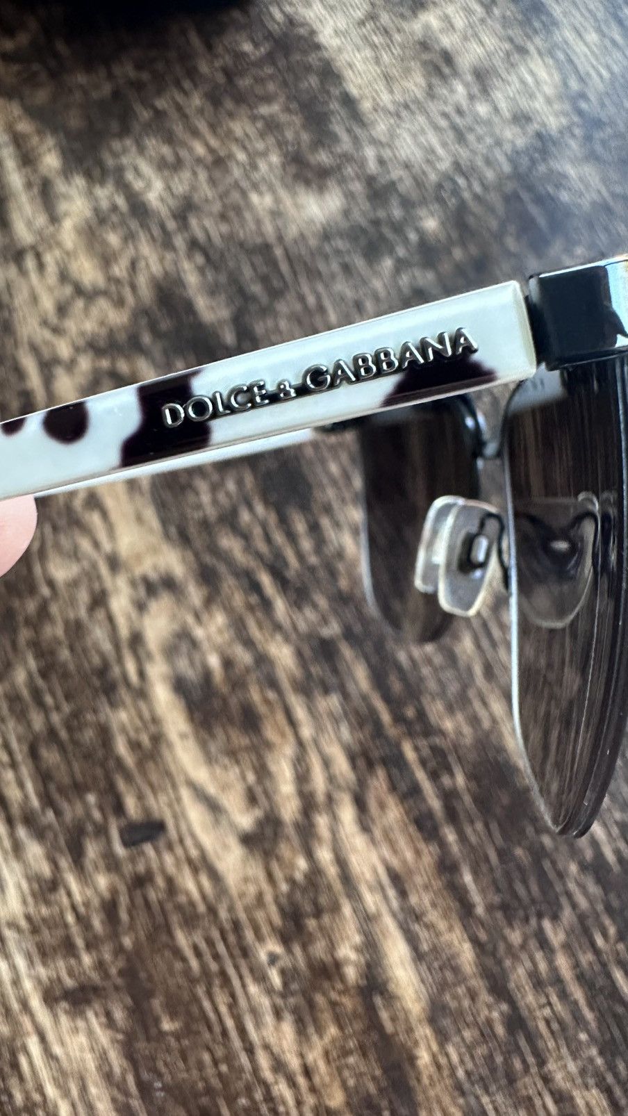 Dolce & Gabbana Dolce & Gabbana D&G Sunglasses Black Frame Size ONE SIZE - 8 Thumbnail