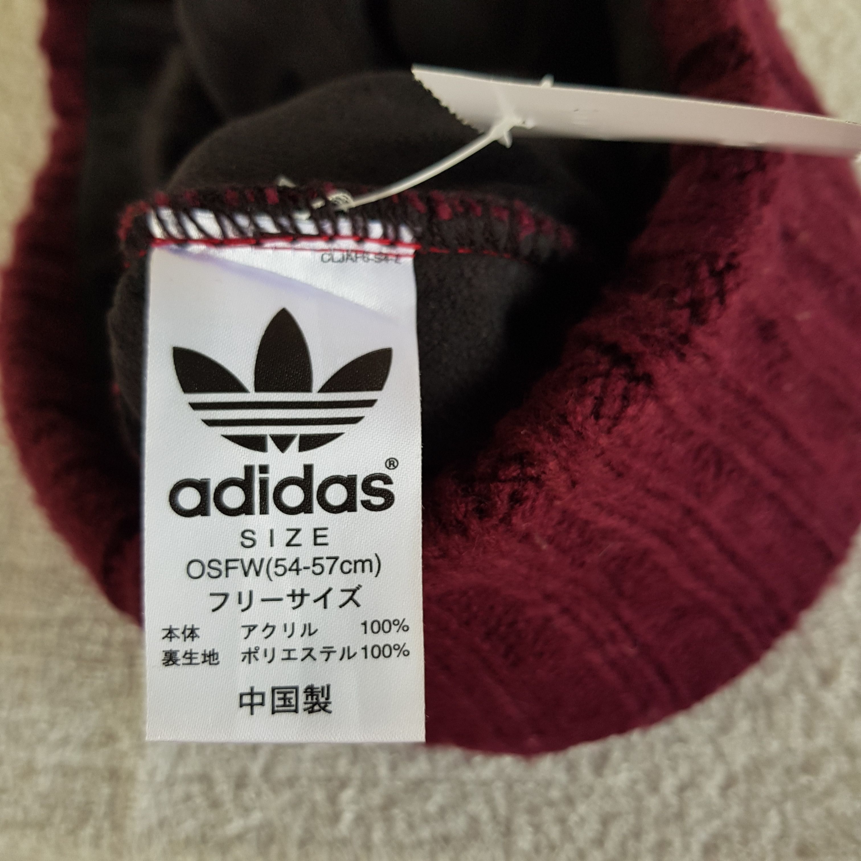 Adidas Vintage Adidas Beanie Y2K Adidas Knit Snow Caps Hats Size ONE SIZE - 7 Thumbnail