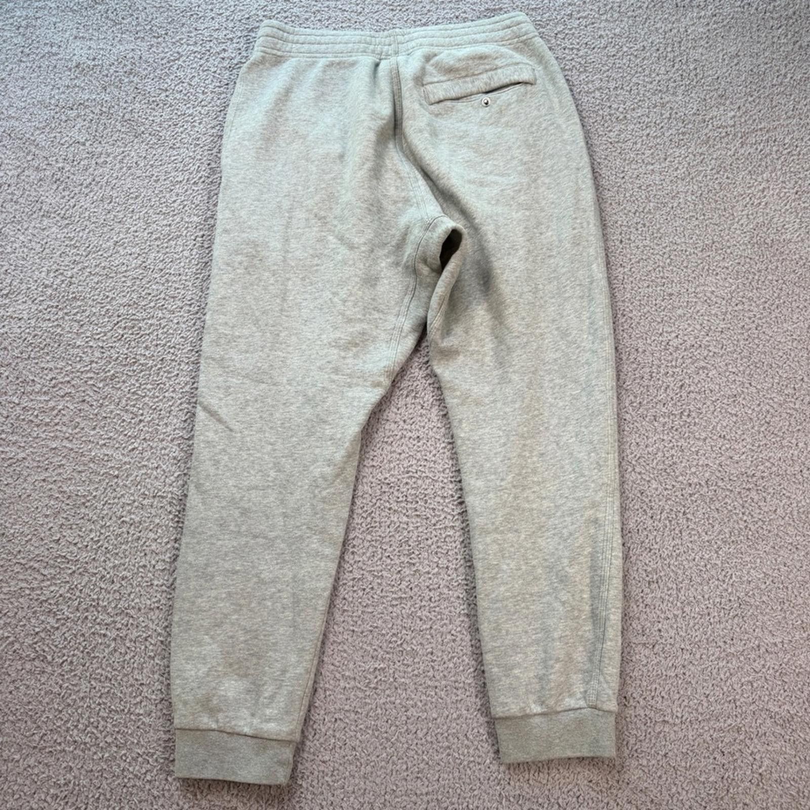 Nike Nike Sportswear Club Fleece Joggers Mens M Grey Sweatpants Size US 32 / EU 48 - 4 Thumbnail