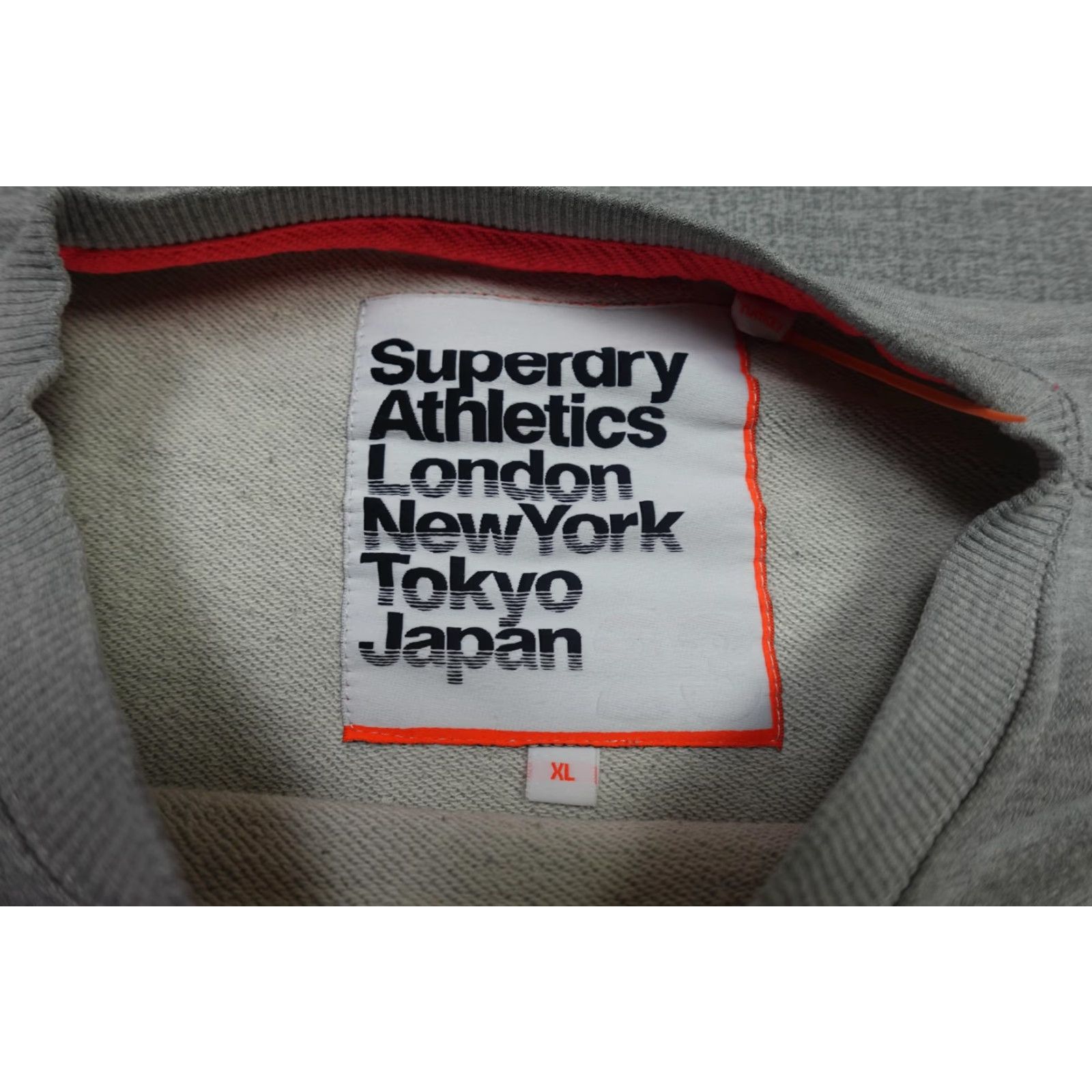 Superdry SUPERdry Sweatshirt Mens XL Gray Black Colorblock TOKYO Fleece Crewneck Graphic Print Multicolor City Sports Urban Size US XL / EU 56 / 4 - 2 Thumbnail