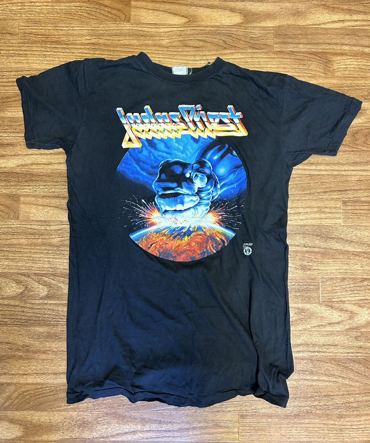 image of Band Tees x Vintage Judas Priest Ram It Down Shirt in Black, Men's (Size XL)