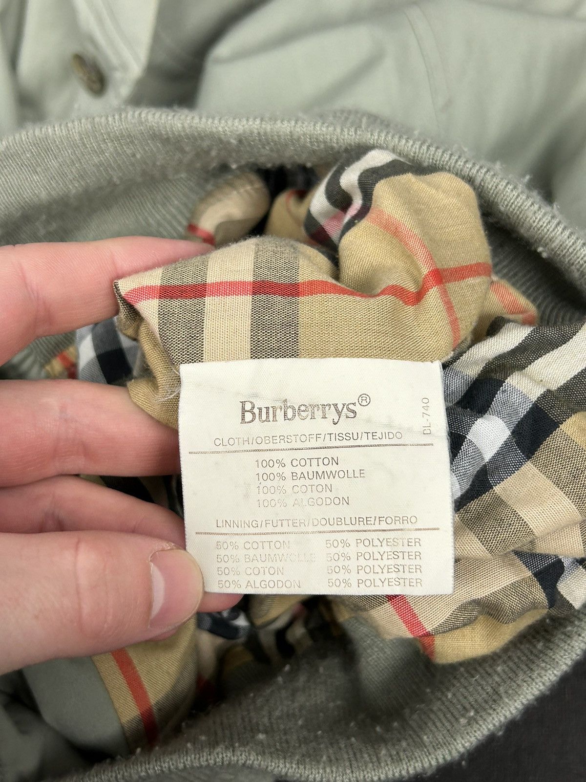Burberry Burberry nova check vintage bomber jacket Size US L / EU 52-54 / 3 - 9 Thumbnail