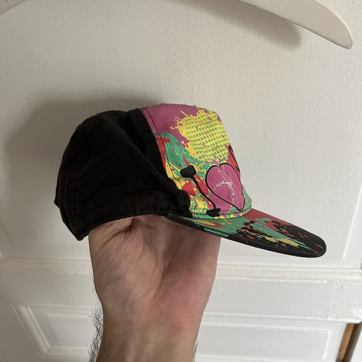Vintage Y2K I LOVE AFRICA CAP HAT TRUCKER snapback 2000s 90s Size ONE SIZE - 4 Thumbnail