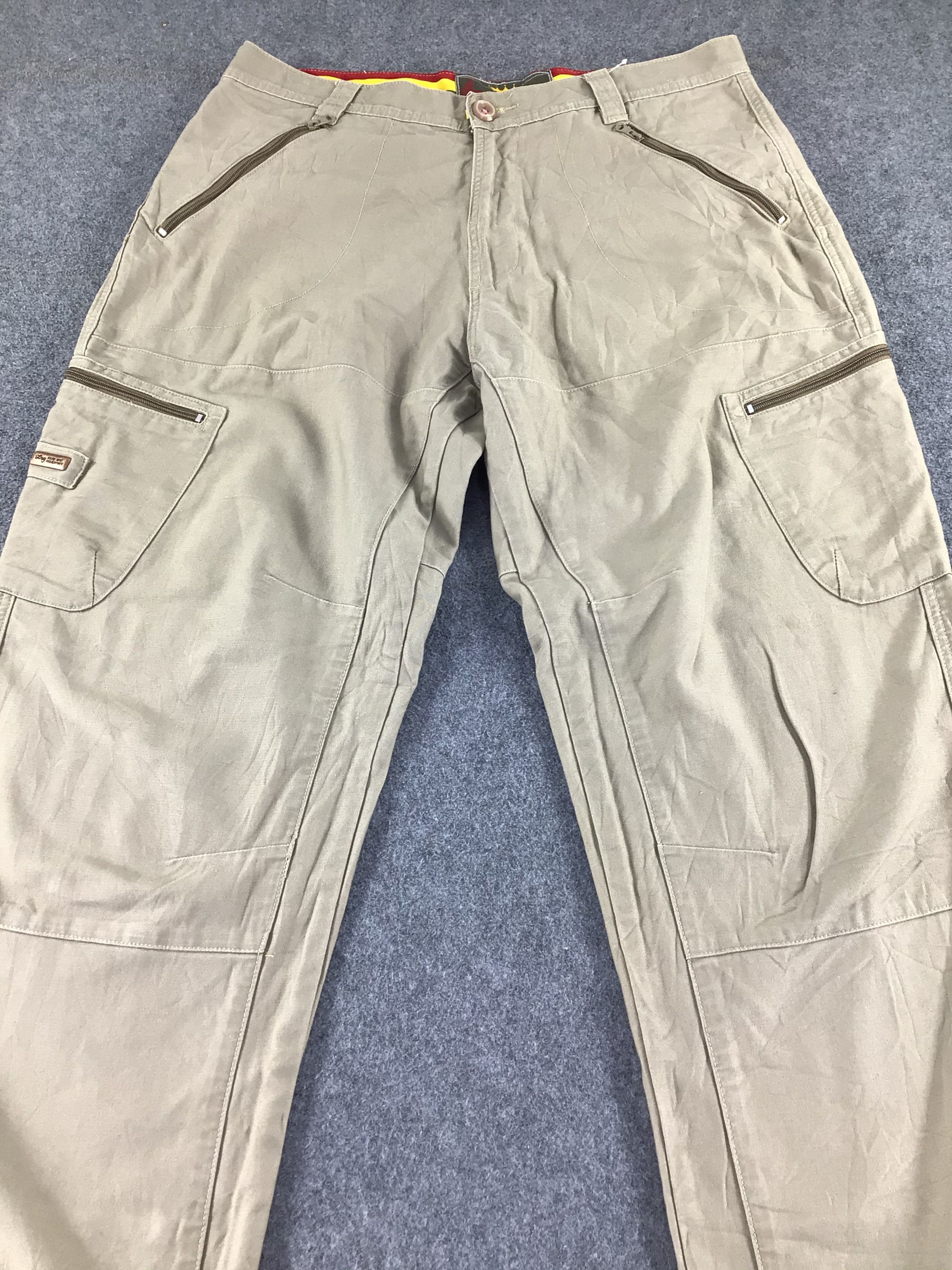Japanese Brand LNG Surplus Multi Pocket Cargo Pant-J204 Size US 38 / EU 54 - 3 Thumbnail