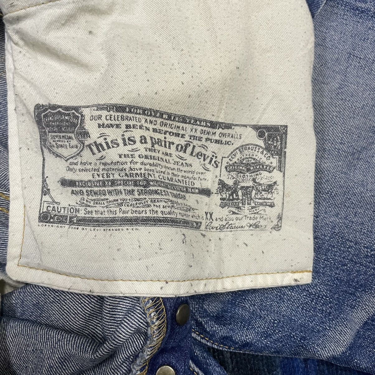Levi's Levis 501 Distressed Faded Straight Jeans Button Fly Size US 32 / EU 48 - 8 Thumbnail