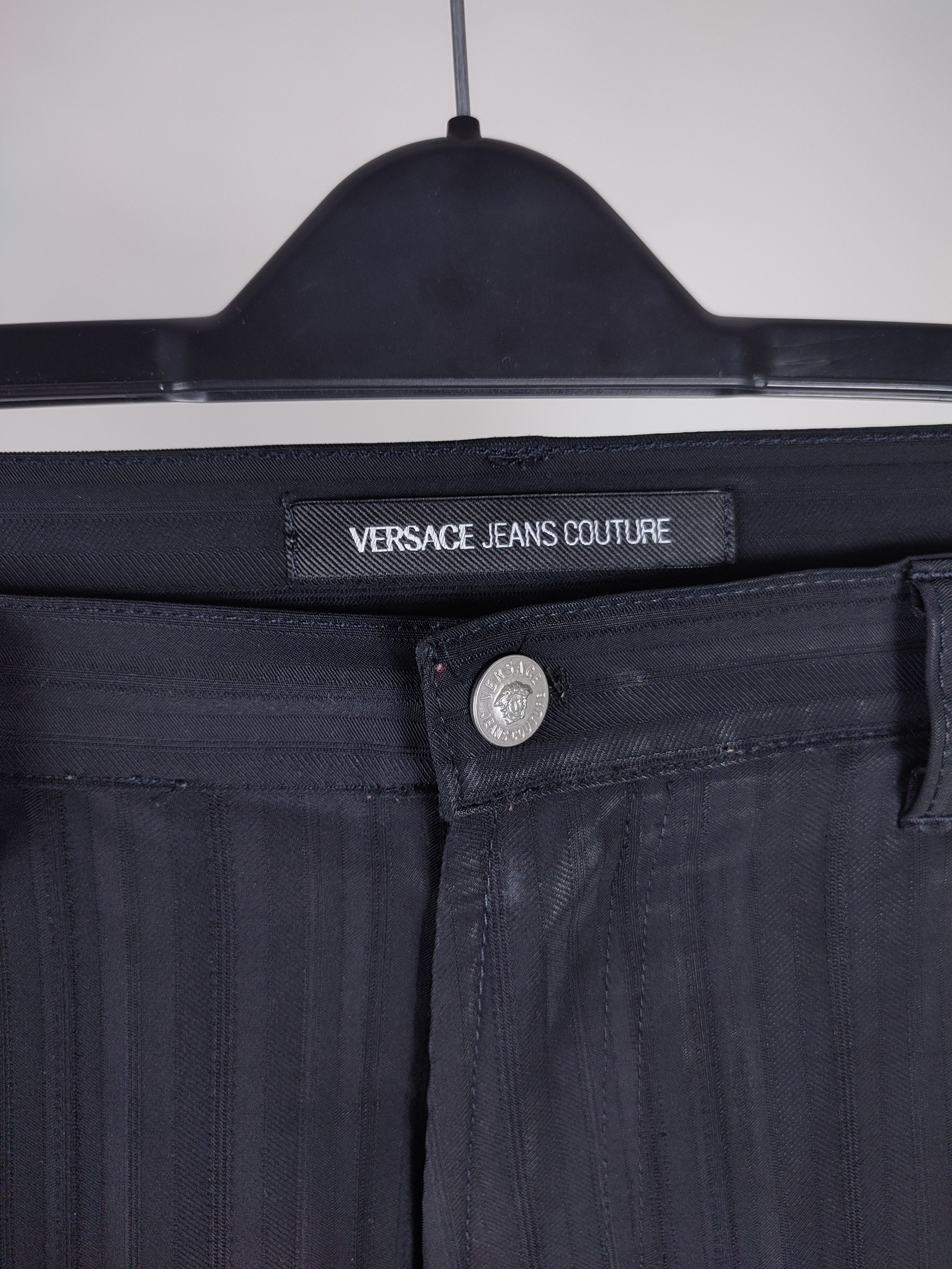 Versace Versace Vintage Striped Stretchy Trousers Pants Size US 36 / EU 52 - 8 Thumbnail