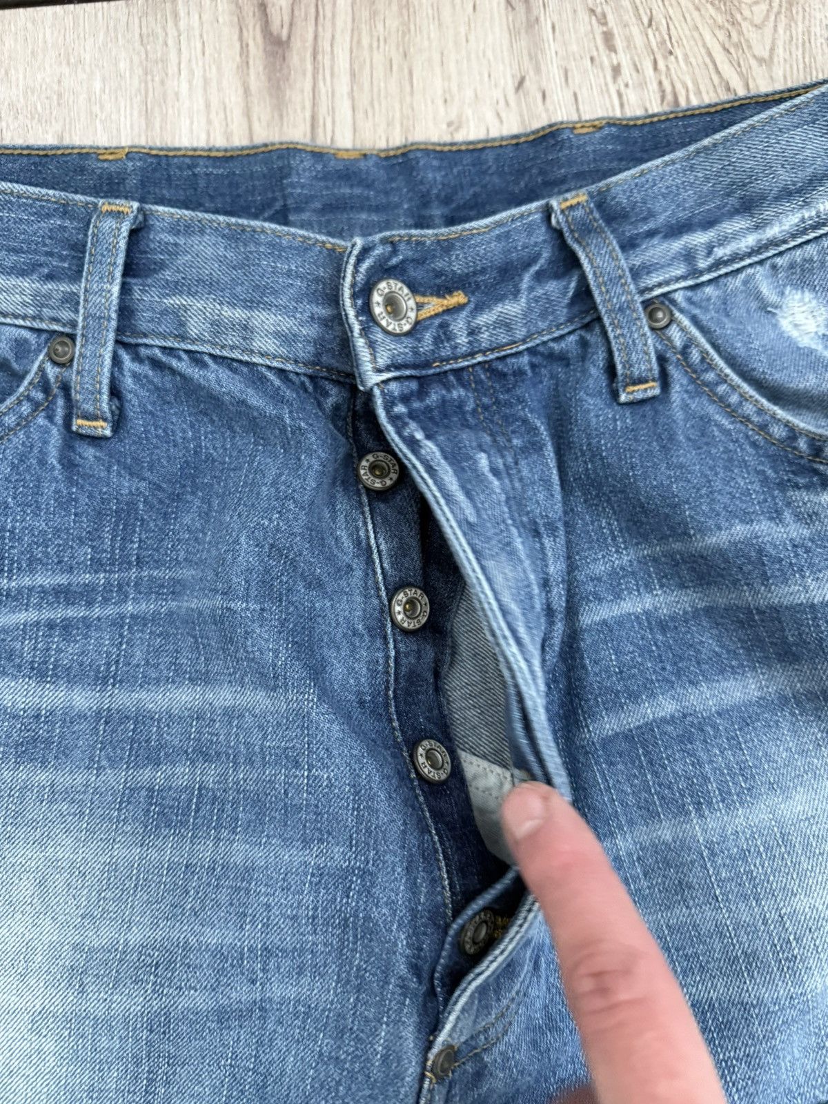 G-Star G-Star Raw 5620 3D Loose Distressed Jeans Size W32 Size US 32 / EU 48 - 11 Thumbnail