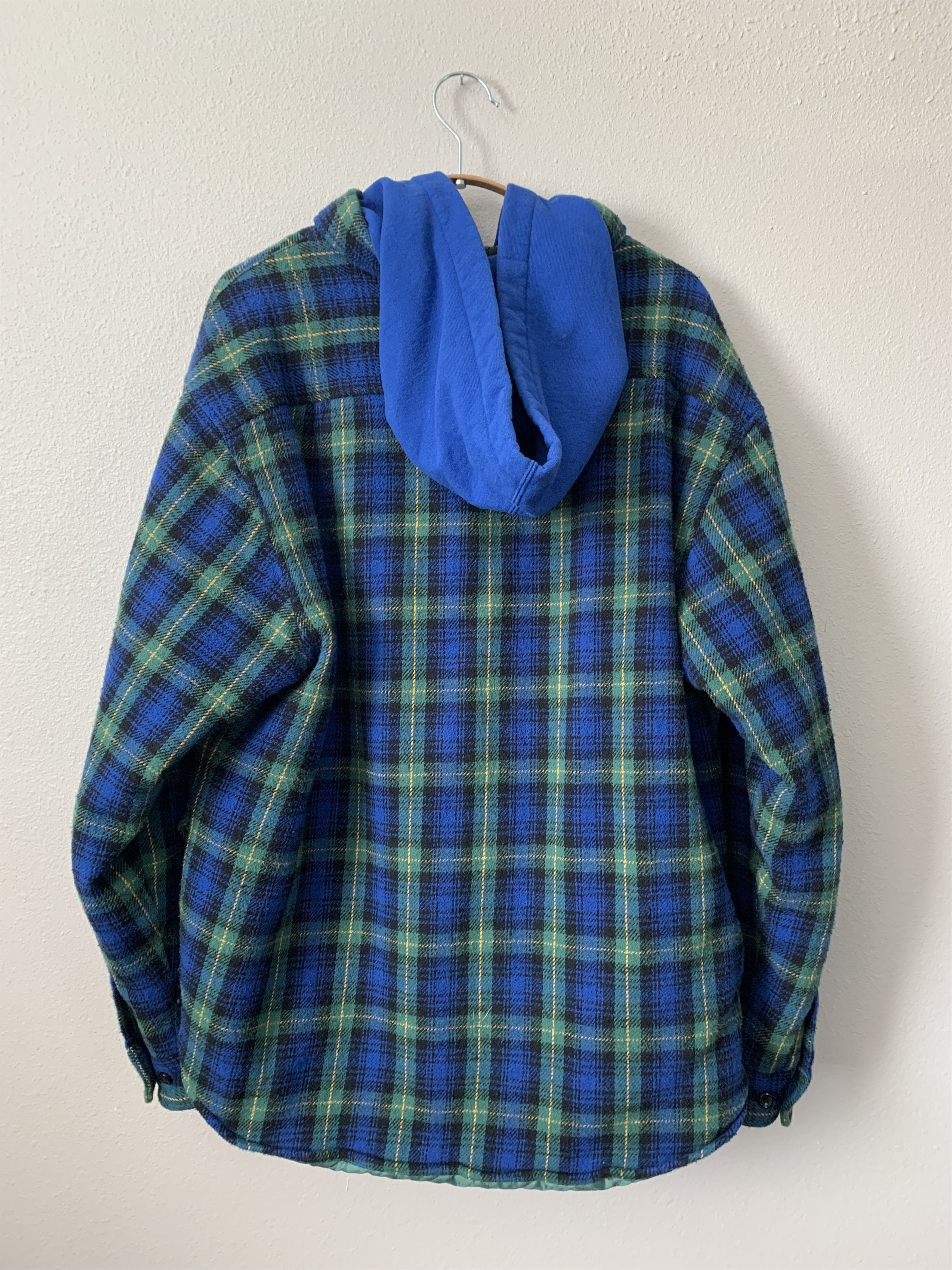 Supreme Supreme Tartan Flannel Hooded Shirt | Grailed