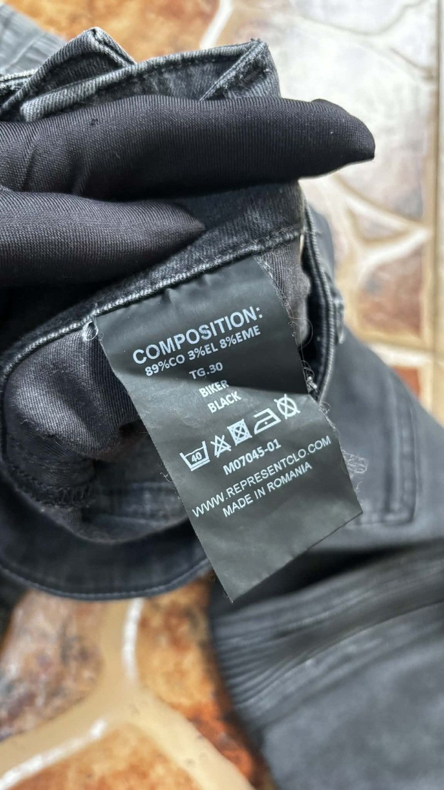 Represent Clo. Represent - Biker denim Stretchable Size US 30 / EU 46 - 12 Thumbnail