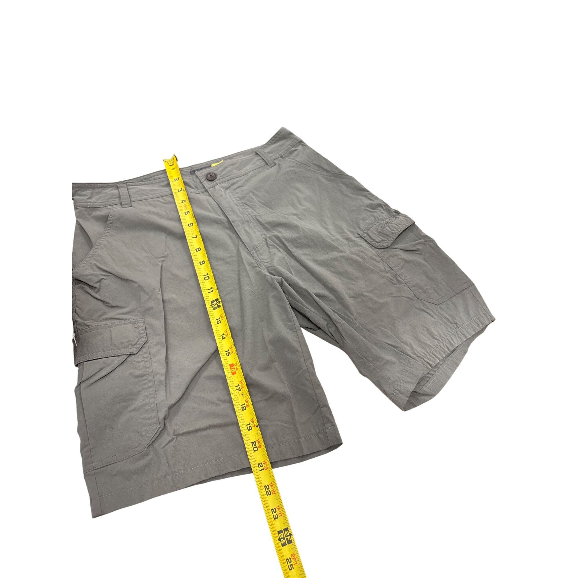Cabelas Cabelas Mens Olive Cargo Shorts Size 34 x20 SKU 8292 Size US 34 / EU 50 - 6 Thumbnail