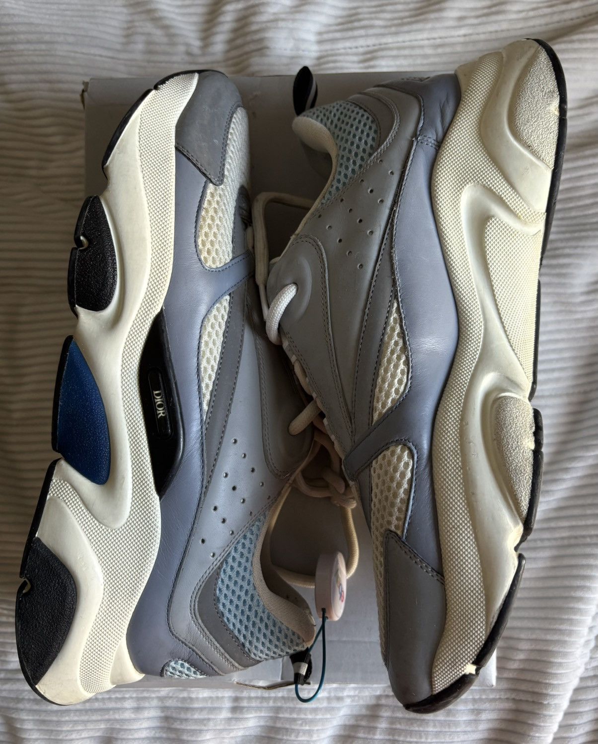 Dior Dior sky blue b22 sneakers Size US 11 / EU 44 - 10 Thumbnail