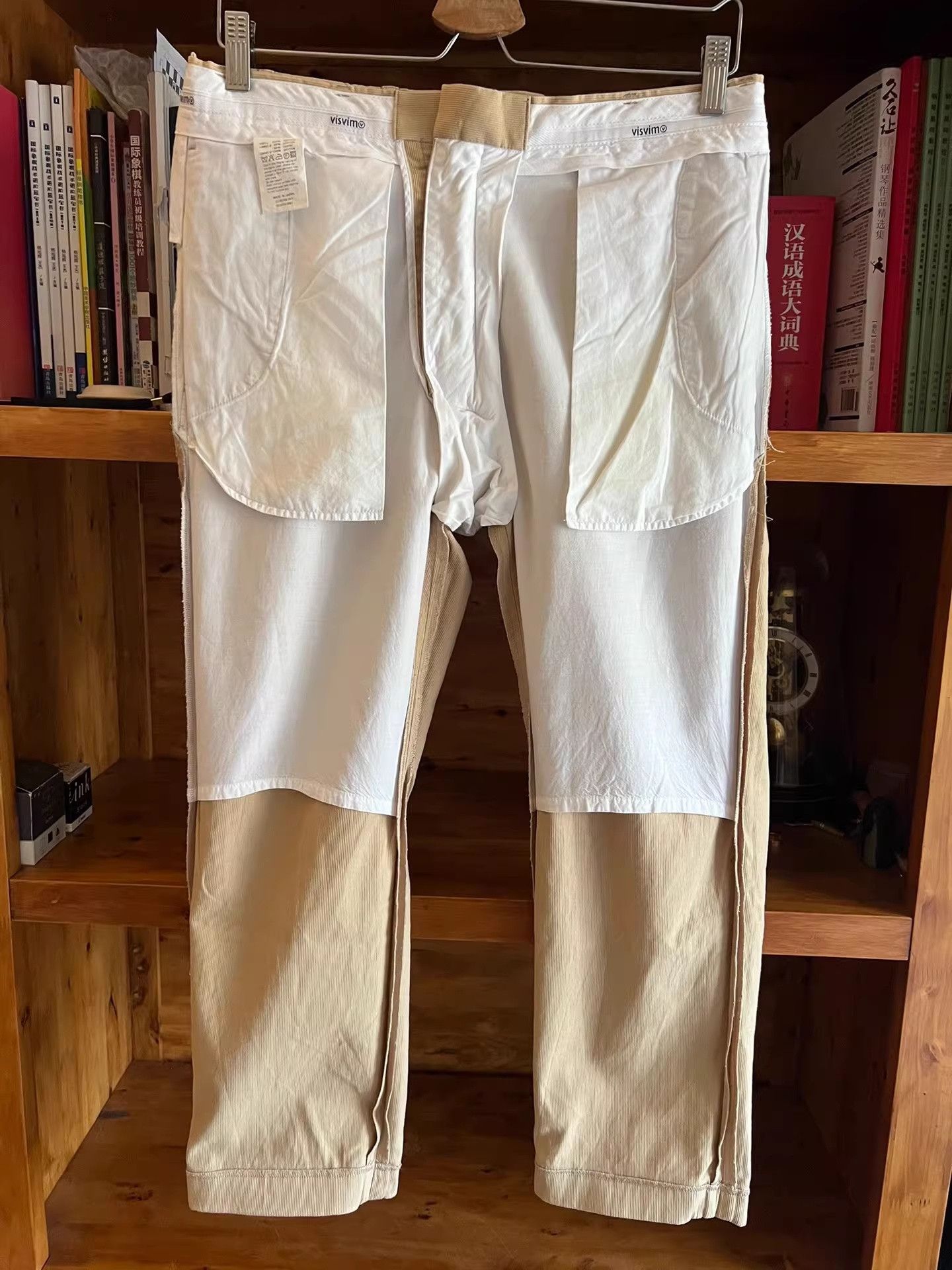 Visvim Visvim Early Khaki Pinstripe Cropped Pants Size US 32 / EU 48 - 7 Thumbnail