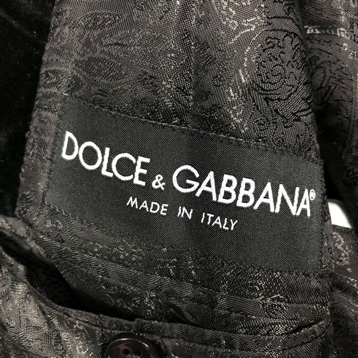 Dolce & Gabbana 🔥VINTAGE SUITE COATS JACKET DOLCE & GABBANA ITALY RICH BLACK Size US M / EU 48-50 / 2 - 19 Thumbnail