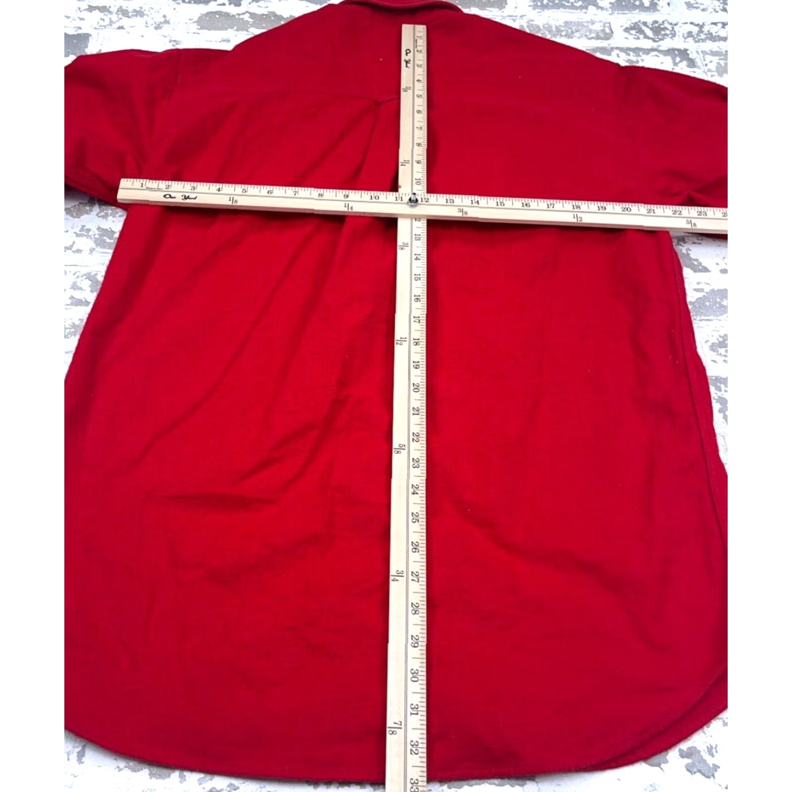 Vintage VINTAGE Woolrich Shirt Men Large Red Button Up Chamois Heavy Cloth USA Made 80s Size US L / EU 52-54 / 3 - 5 Thumbnail