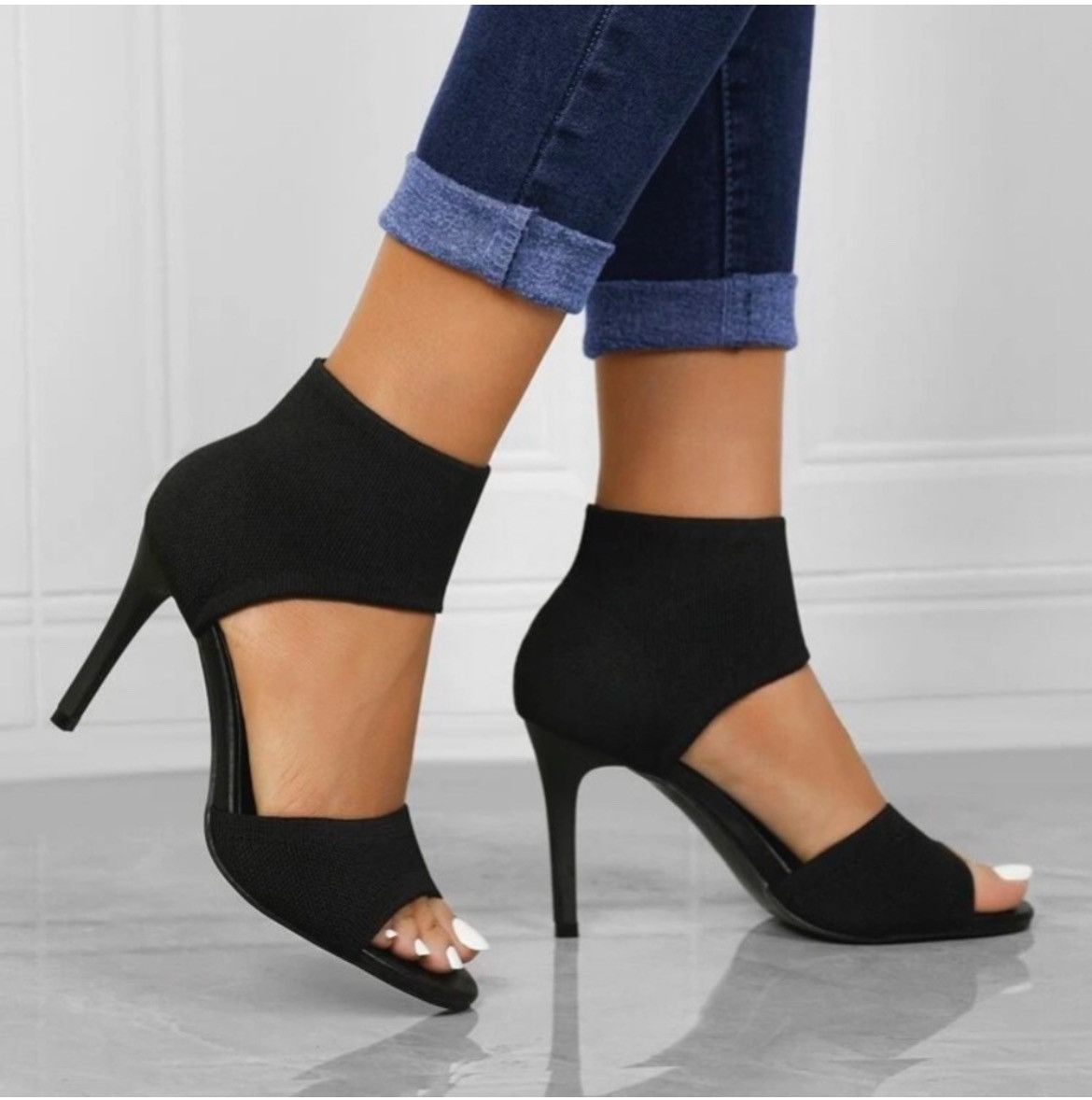 Designer × Other New, Lavishly Paris Women’s Minimalist Stiletto Heels Size US 7.5 / IT 37.5 - 3 Thumbnail