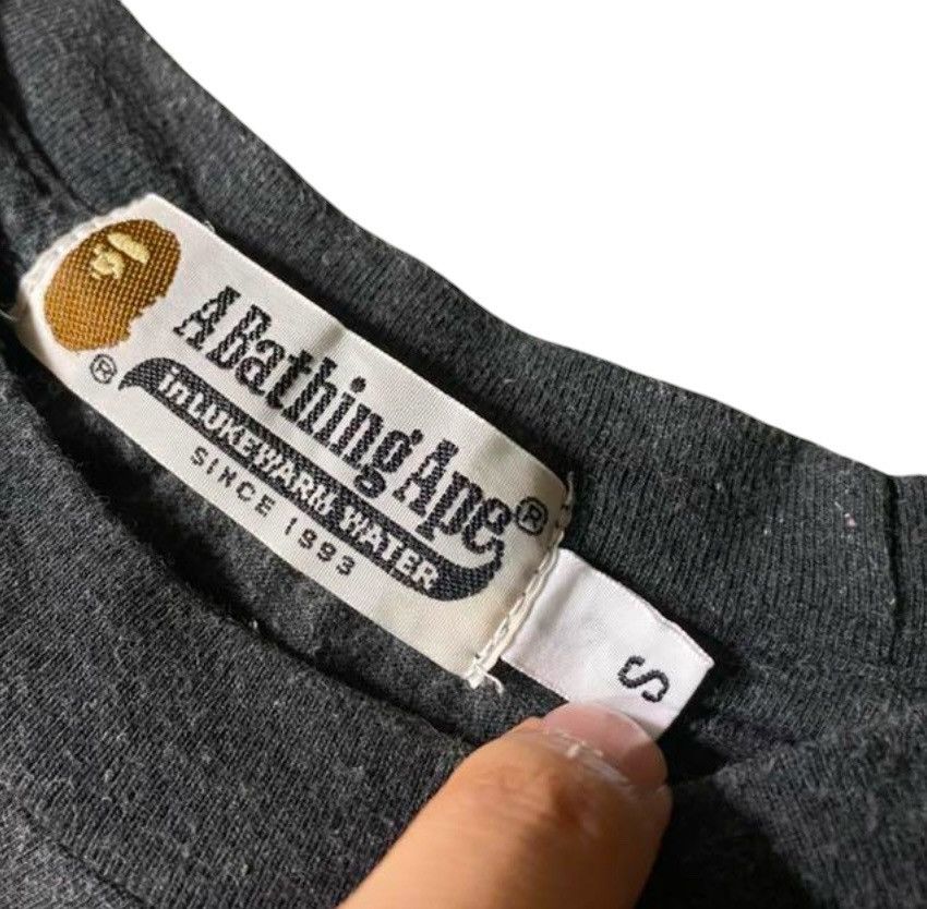 Bape A BATHING APE IN LUKEWARM WATER WLIABA SINGLE STITCH T-SHIRT Size US S / EU 44-46 / 1 - 4 Thumbnail