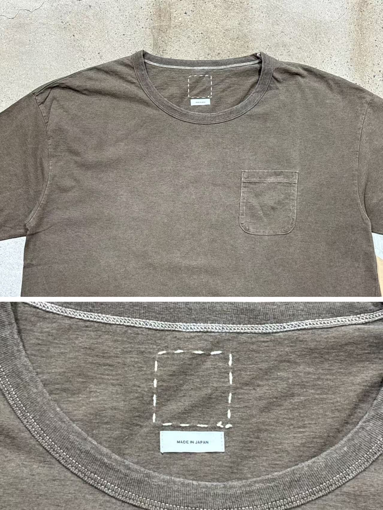 Visvim Visvim Jumbo Tee S/S N.D. Mud Size US L / EU 52-54 / 3 - 4 Thumbnail