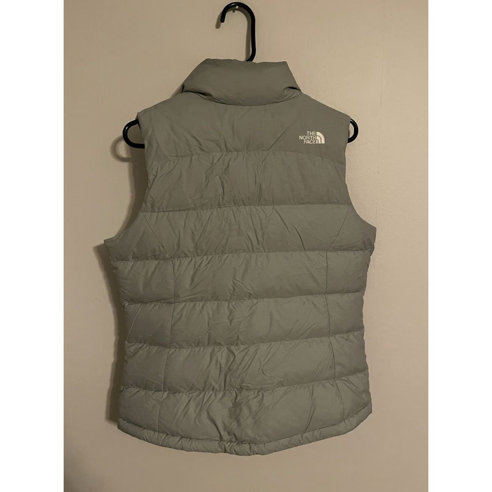 The North Face VINTAGE The North Face Nuptse Vest - Gray 700 Fill Goose Down Puffer Jacket - Women's M Size M / US 6-8 / IT 42-44 - 4 Thumbnail
