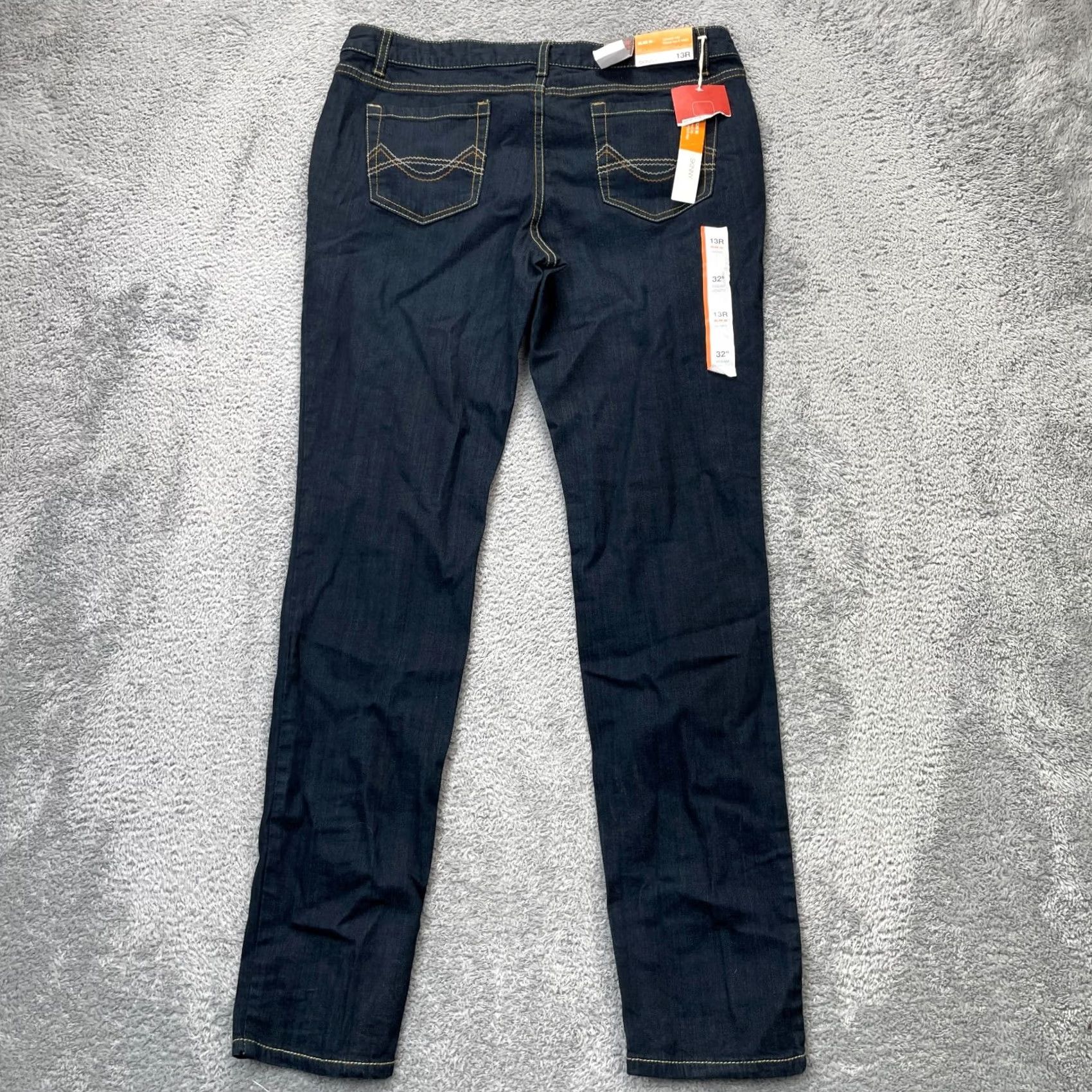 Mossimo Mossimo Jeans Womens Slim Skinny Low Rise Blue Denim Cotton Spandex 5-Pocket 31in Inseam Classic City Size 36" / US 14 / IT 50 - 5 Thumbnail