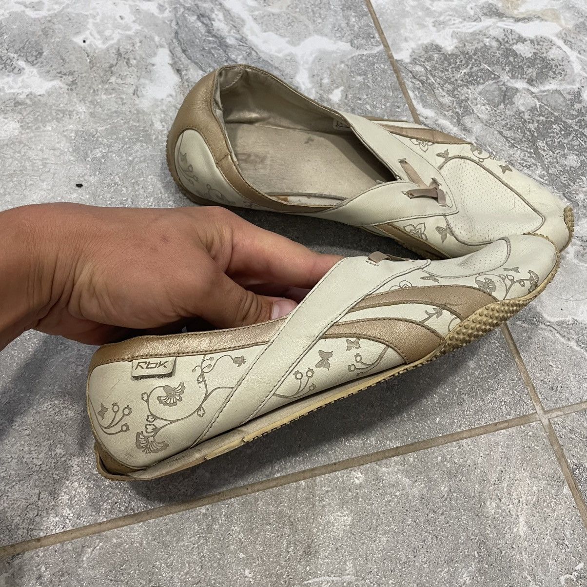 Reebok 90s reebok slip on sandals Tabi Ballet Flats like puma speed Size US 10 / IT 40 - 1 Thumbnail