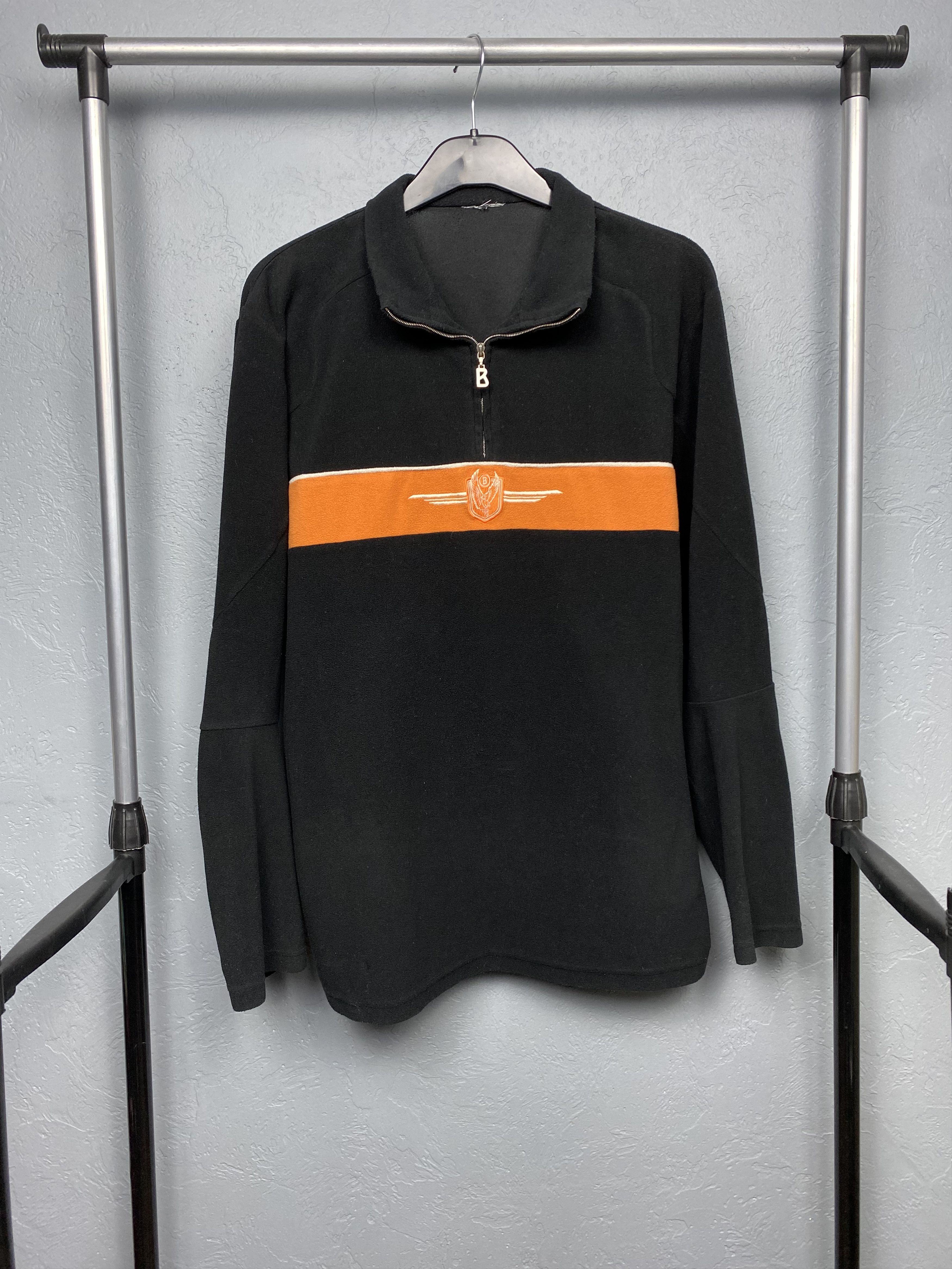Bogner × Vintage Bogner Fire & Ice Vintage Mens 1\4 Quarter Zip Fleece Jacket Size US XL / EU 56 / 4 - 1 Thumbnail