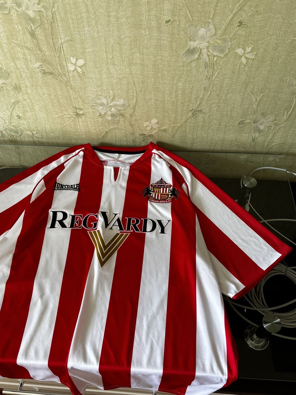 Lonsdale 🔥 Sunderland jersey 🔥 Size US L / EU 52-54 / 3 - 5 Thumbnail