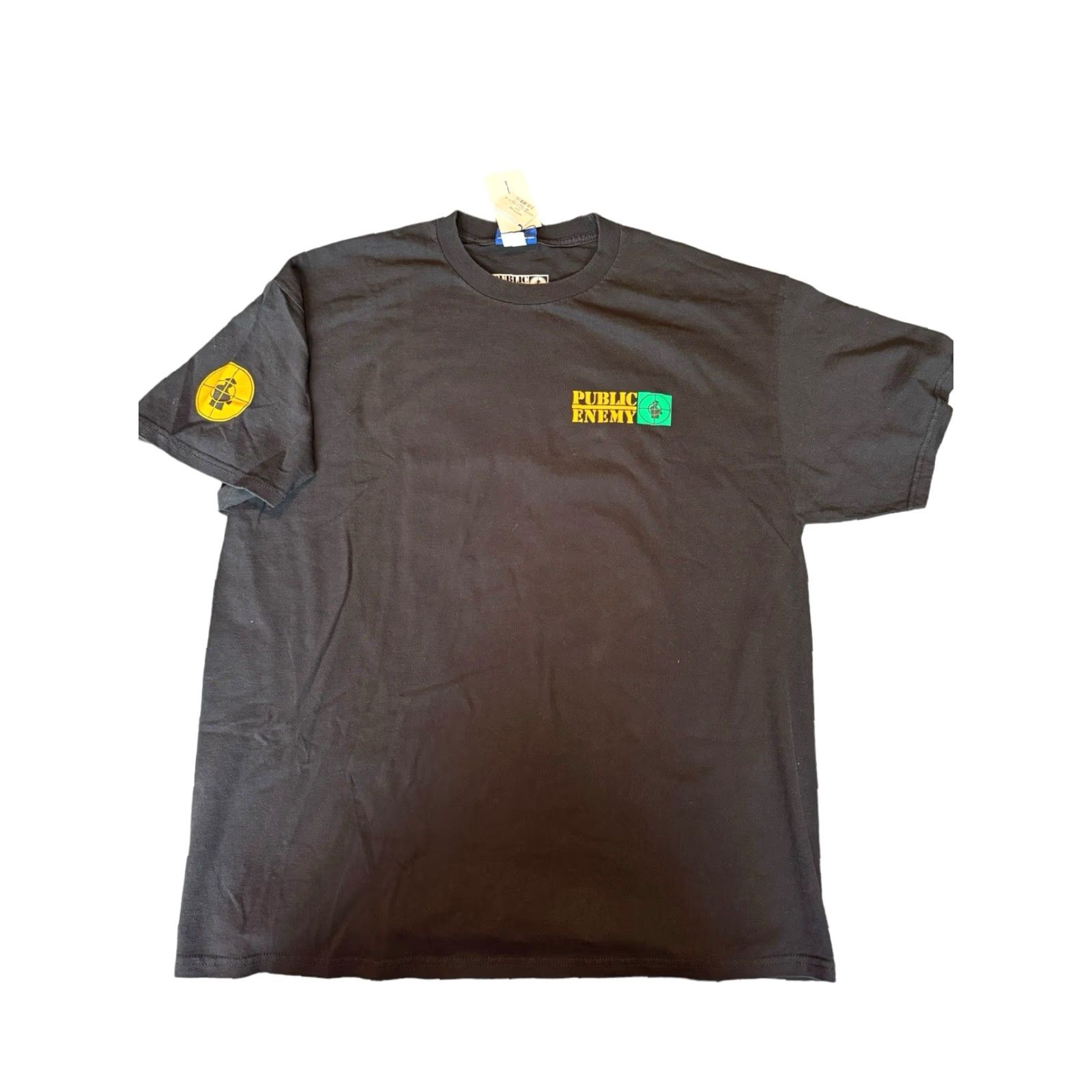 Vintage LFYT (Lafayette) x Public Enemy Black Shirt XL New With Tags Mens T-Shirt Short Sleeve Cotton 90s Music Hip Hop Rap tees Size US XL / EU 56 / 4 - 5 Thumbnail