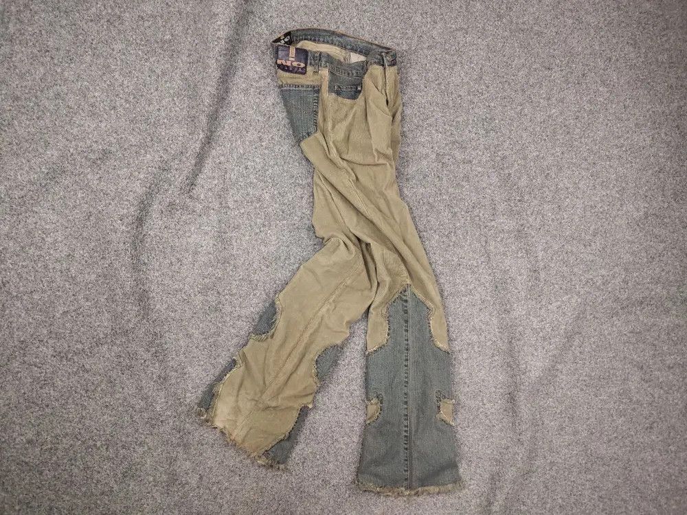 If Six Was Nine Vintage If six was nine Style LGB Y2K Corduroy Flared Jeans Size 28" / US 6 / IT 42 - 1 Thumbnail