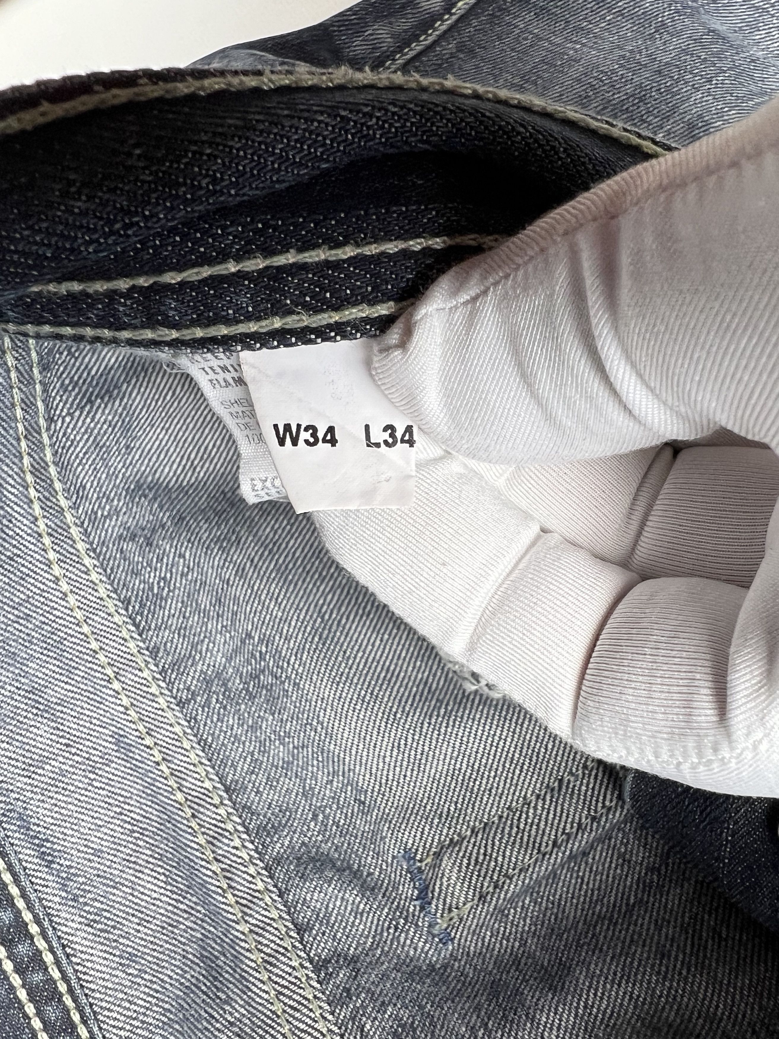 Evisu Evisu Denim Jeans 34/34 Size US 34 / EU 50 - 4 Thumbnail
