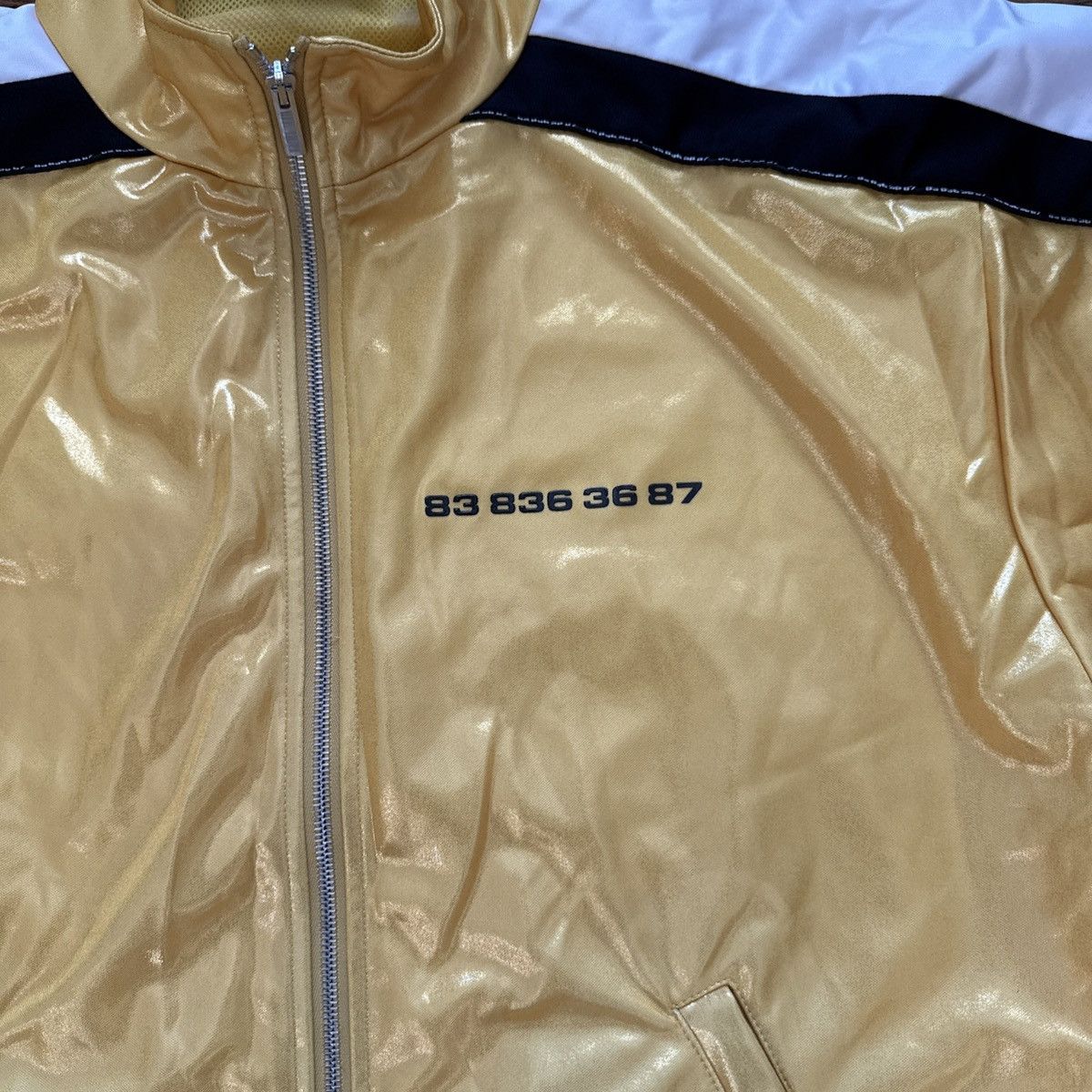VTMNTS VTMNTS Men's Oversized Tracksuit Jacket In Gold Size US L / EU 52-54 / 3 - 2 Thumbnail
