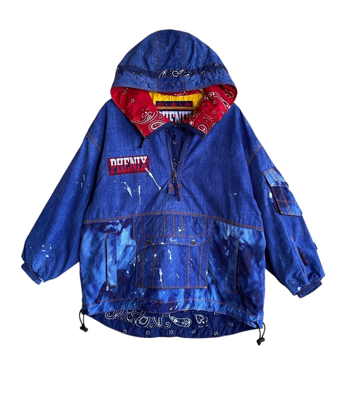 Phenix Vintage Brand Phenix Painting Ski Jacket 1990s Size US M / EU 48-50 / 2 - 1 Thumbnail