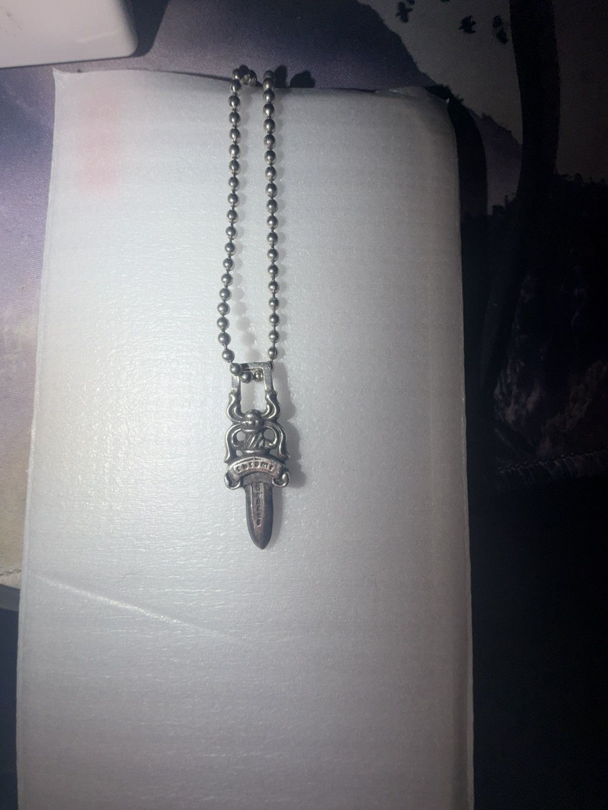 Chrome Hearts chrome hearts dagger necklace Size ONE SIZE - 1 Thumbnail