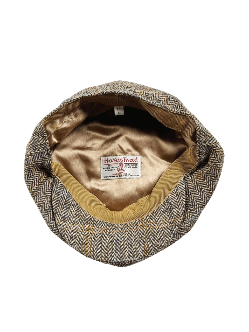 Harris Tweed × Vintage Vintage Harris Tweed Wool Cap OS Size ONE SIZE - 2 Thumbnail