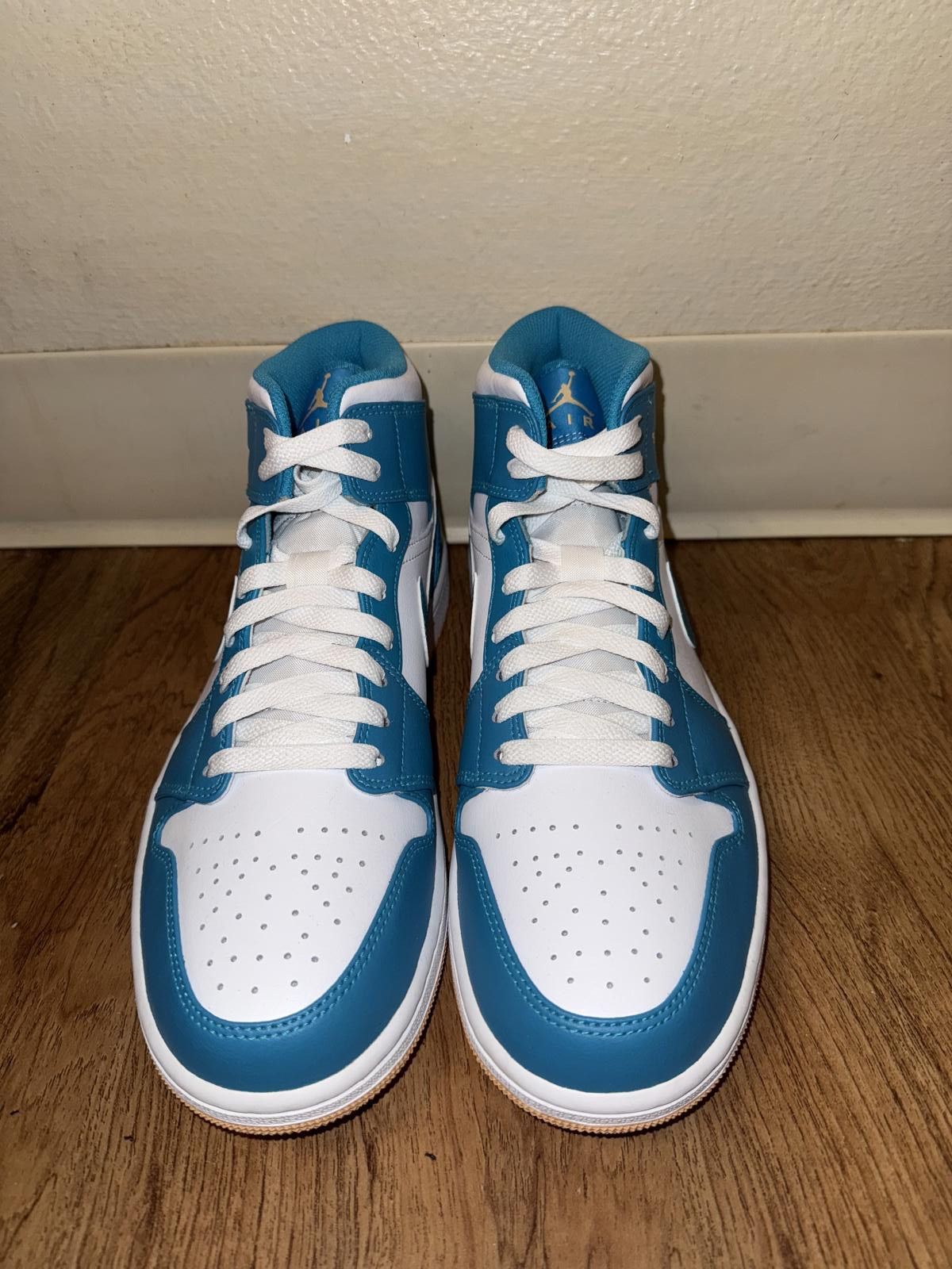 Nike Jordan 1 Mid Aquatone Sample Size US 9 / EU 42 - 6 Thumbnail