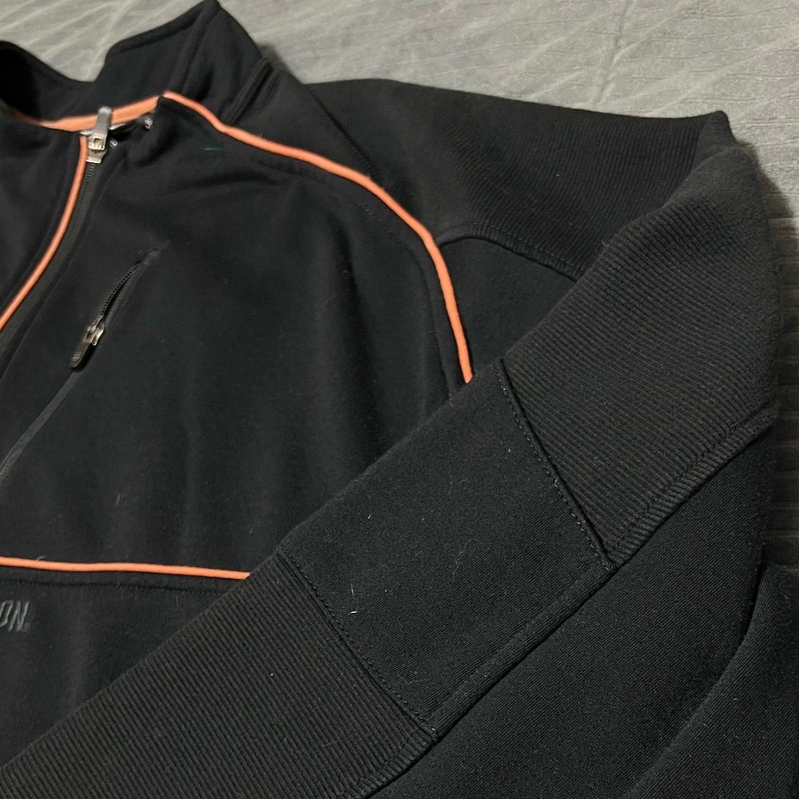 Harley Davidson Harley-Davidson 1/4 Zip Fleece Pullover Jacket Heavy Men's Size US XXL / EU 58 / 5 - 3 Thumbnail