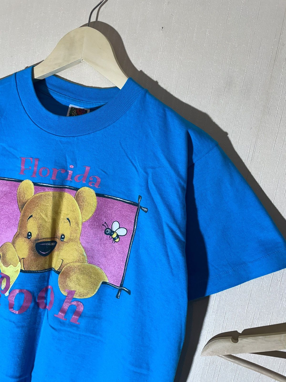 Disney × Vintage Winnie the Pooh made in USA vintage T shirt 90s Size US M / EU 48-50 / 2 - 2 Thumbnail