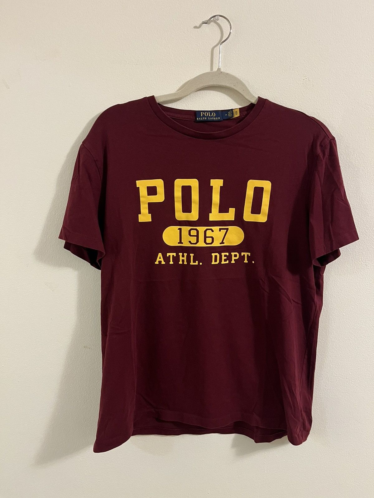 Polo Ralph Lauren Polo t shirt ‘1967 athletic dept.’ graphic Size US M / EU 48-50 / 2 - 1 Thumbnail