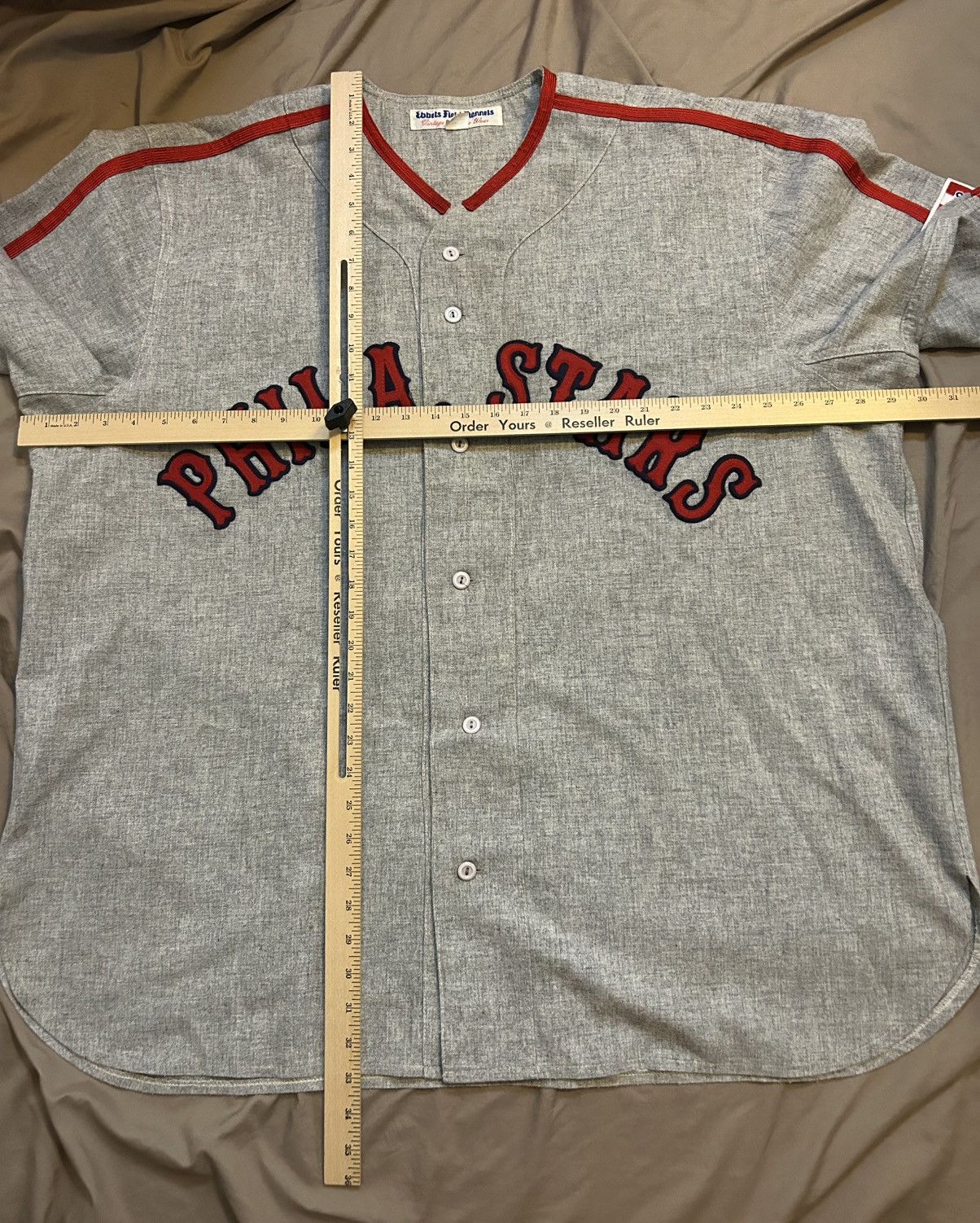 Ebbets Field Flannels Philadelphia Stars Ebbets Field Flannels Baseball Jersey Size US XXL / EU 58 / 5 - 10 Thumbnail