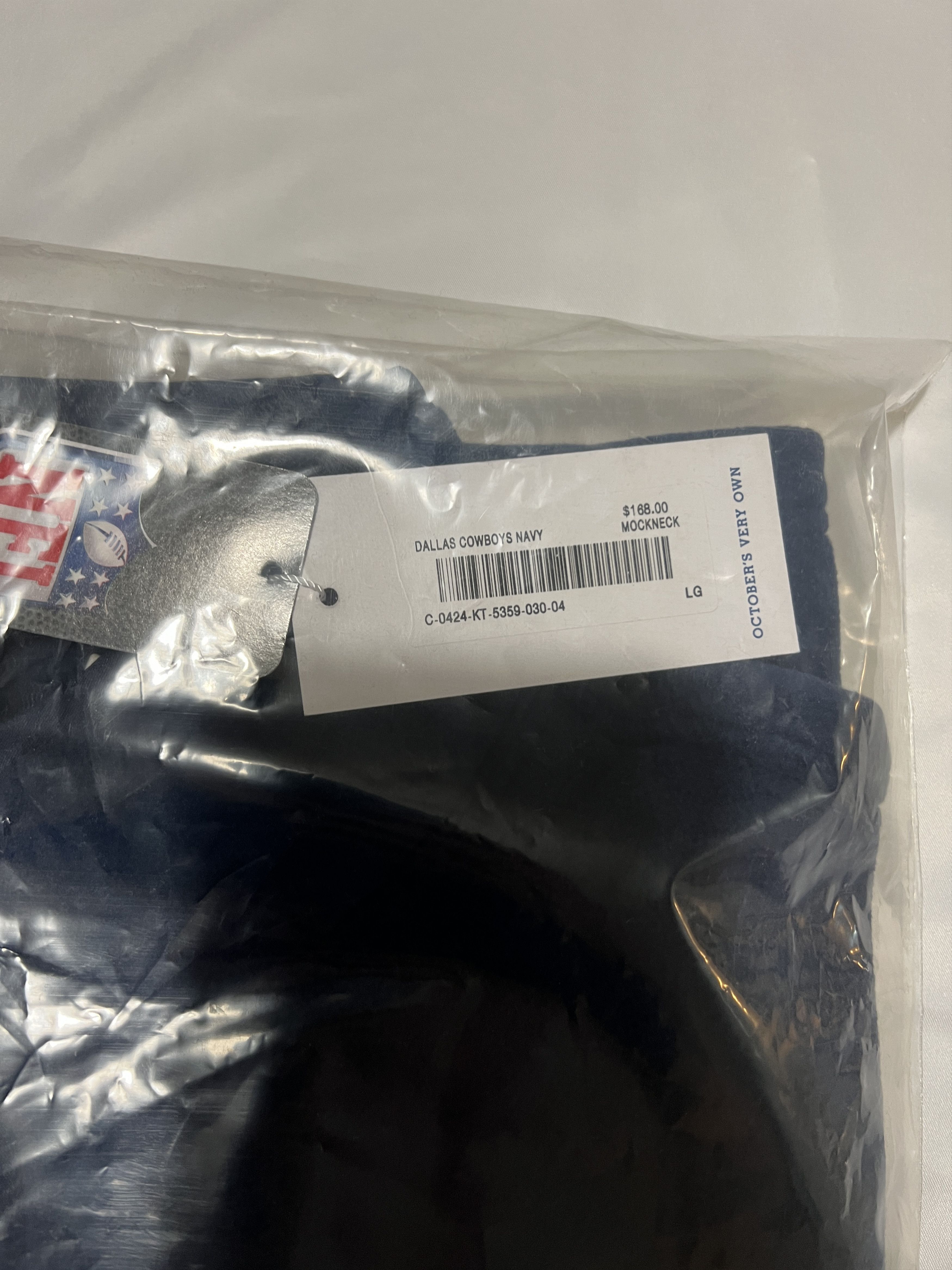 Drake OVO x NFL x Polartec COWBOYS MOCK NECK QUARTER-ZIP FLEECE Size US L / EU 52-54 / 3 - 6 Thumbnail