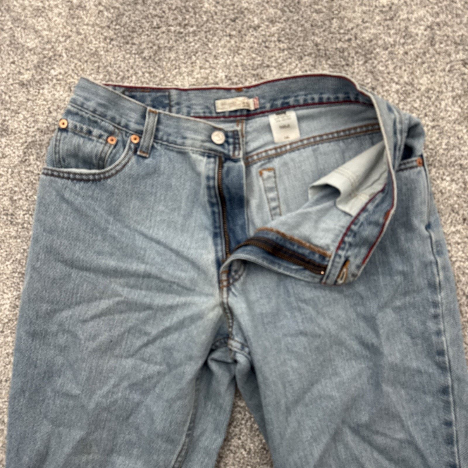 Levi's Levis 550 Jeans Women 14L Relaxed Tapered Grunge Streetwear Size 36" / US 14 / IT 50 - 6 Thumbnail