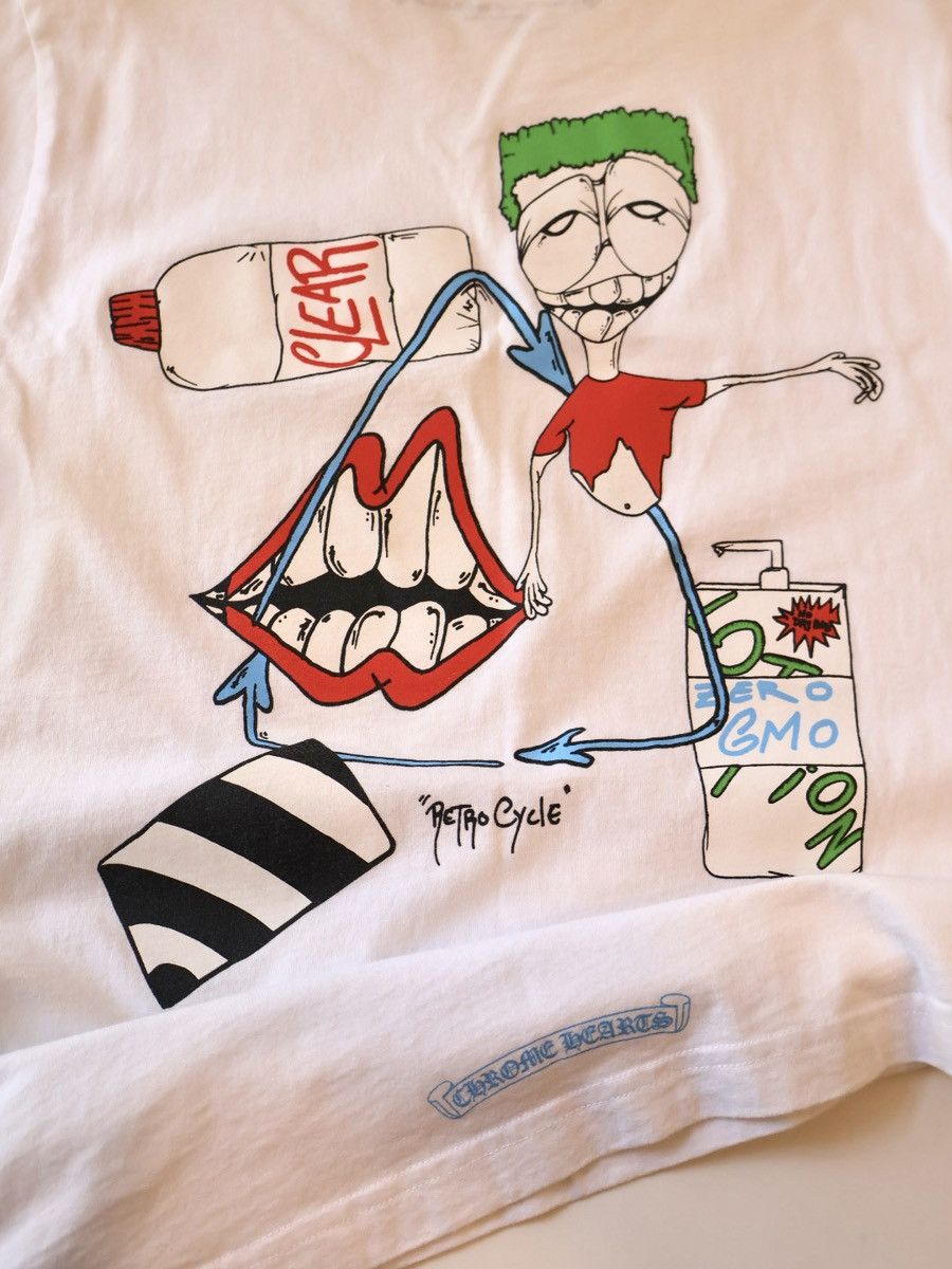 Chrome Hearts Chrome heart matty boy white t-shirt Size US M / EU 48-50 / 2 - 3 Thumbnail